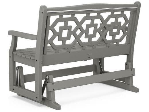 POLYWOOD® Martha Stewart by POLYWOOD® Chinoiserie 48” Glider