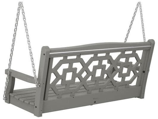 POLYWOOD® Martha Stewart by POLYWOOD® Chinoiserie 48” Patio Swing