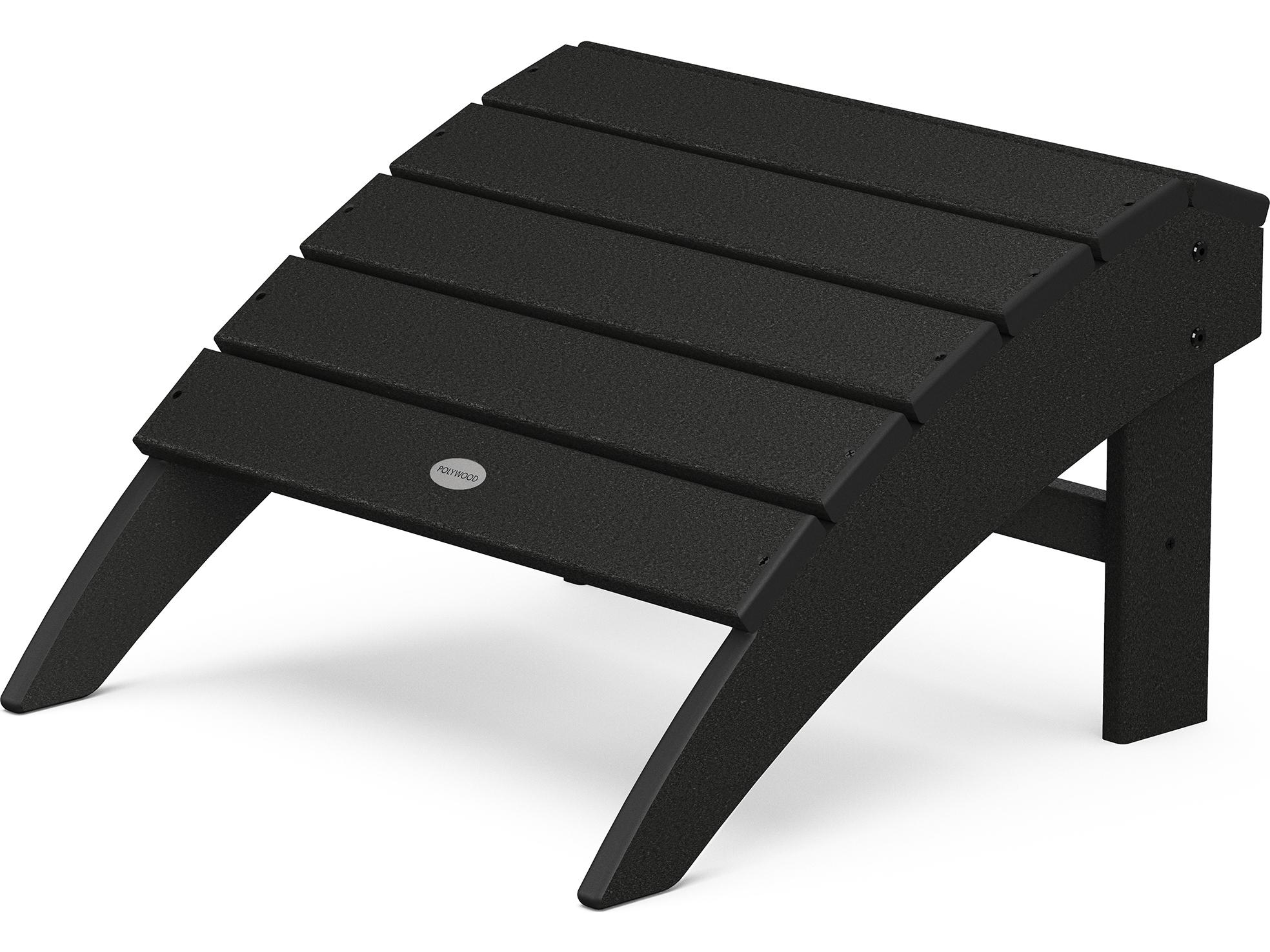 POLYWOOD® Vineyard Recycled Plastic Patio Ottoman