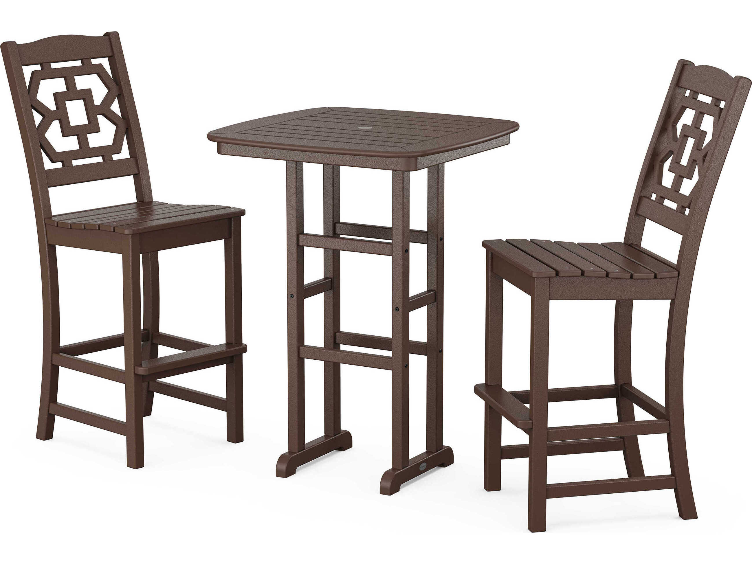 POLYWOOD® Martha Stewart Chinoiserie 3-Piece Bar Set