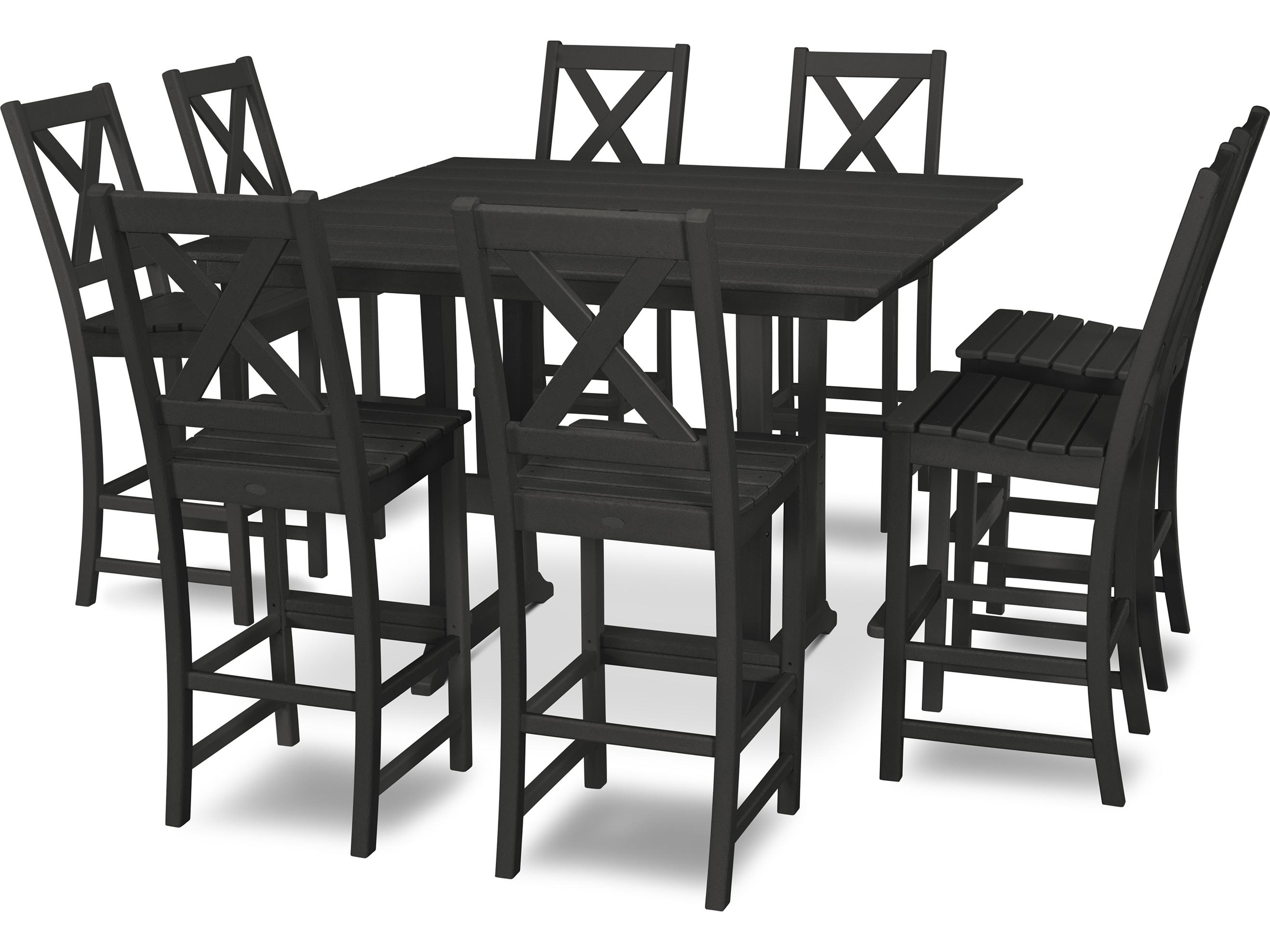 POLYWOOD® Lakeside Recycled Plastic Bar Set