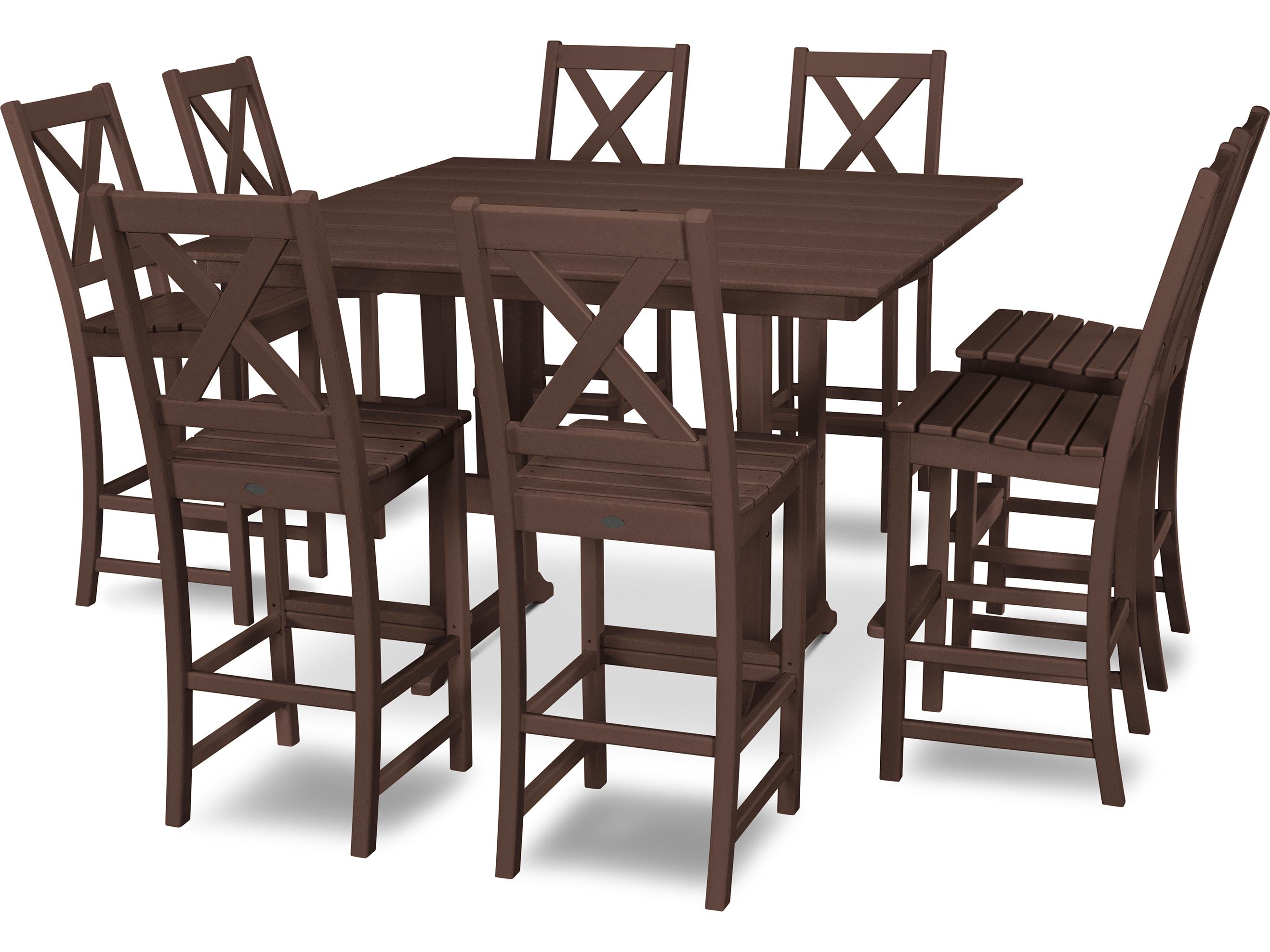 POLYWOOD® Lakeside Recycled Plastic Bar Set