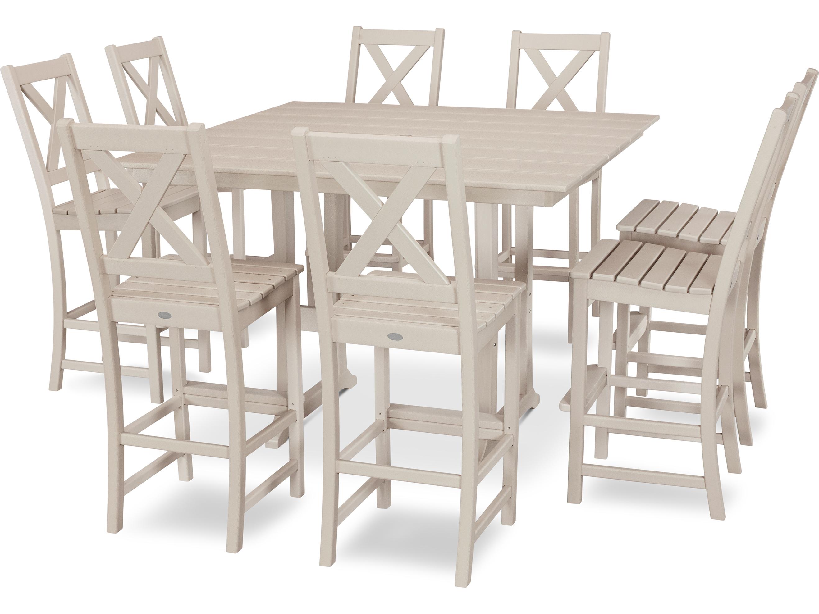 POLYWOOD® Lakeside Recycled Plastic Bar Set