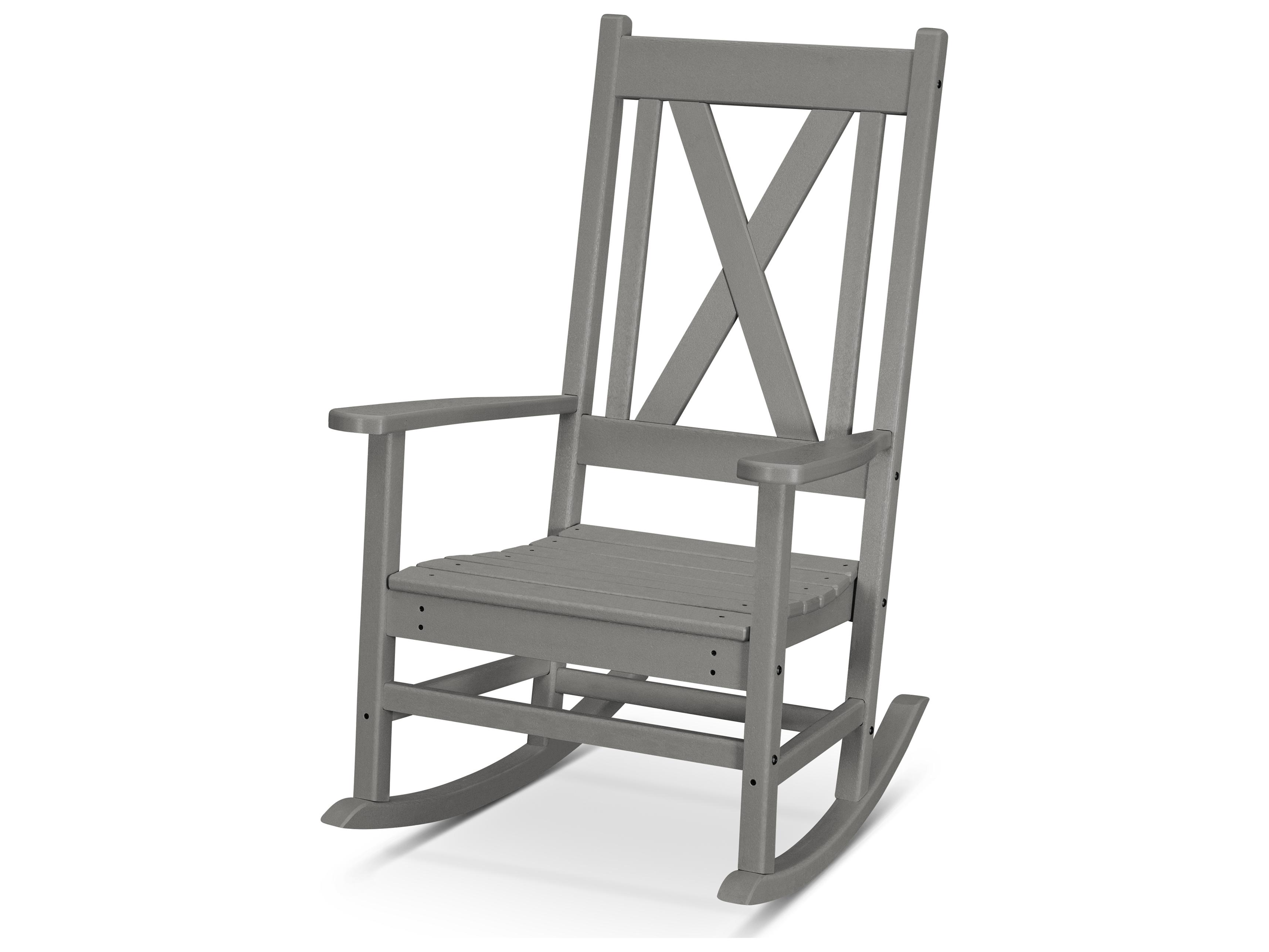 POLYWOOD® Braxton Recycled Plastic Outdoor Lounge Chair