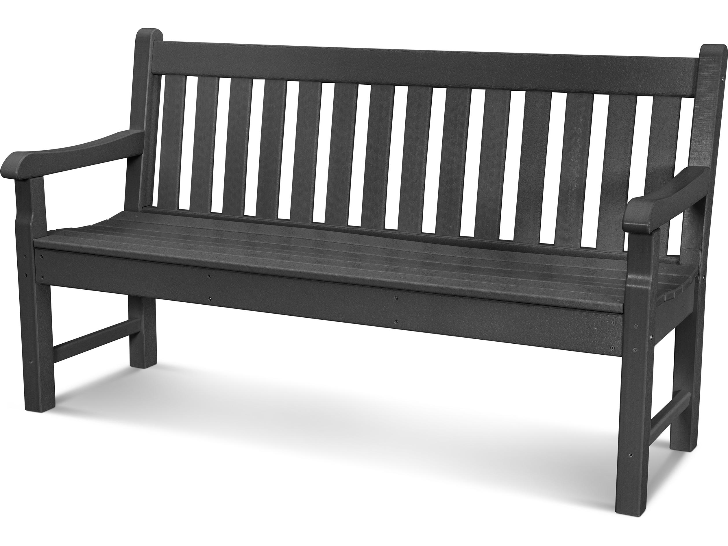 POLYWOOD® Rockford Recycled Plastic 60 Outdoor Bench