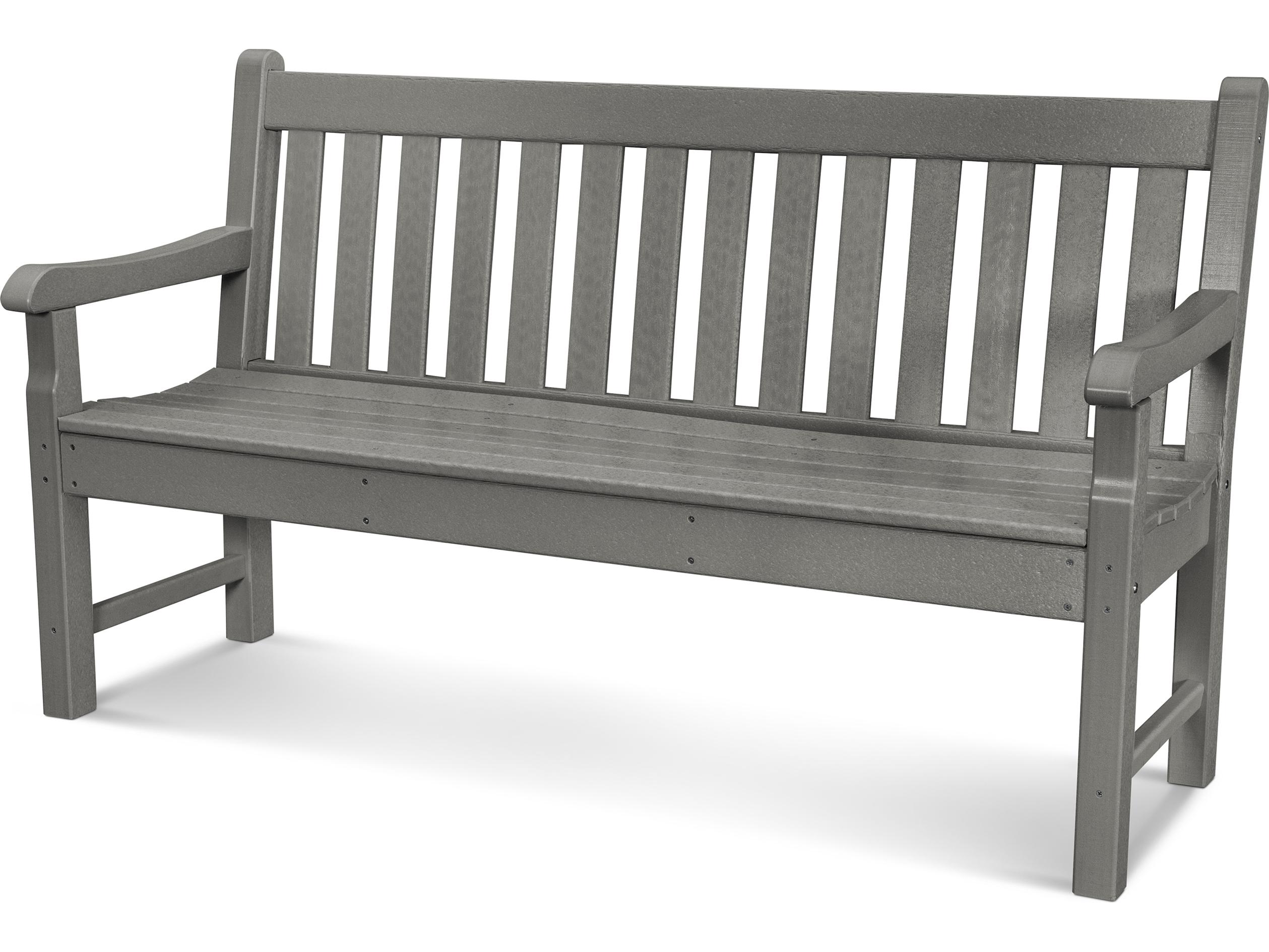 POLYWOOD® Rockford Recycled Plastic 60 Outdoor Bench