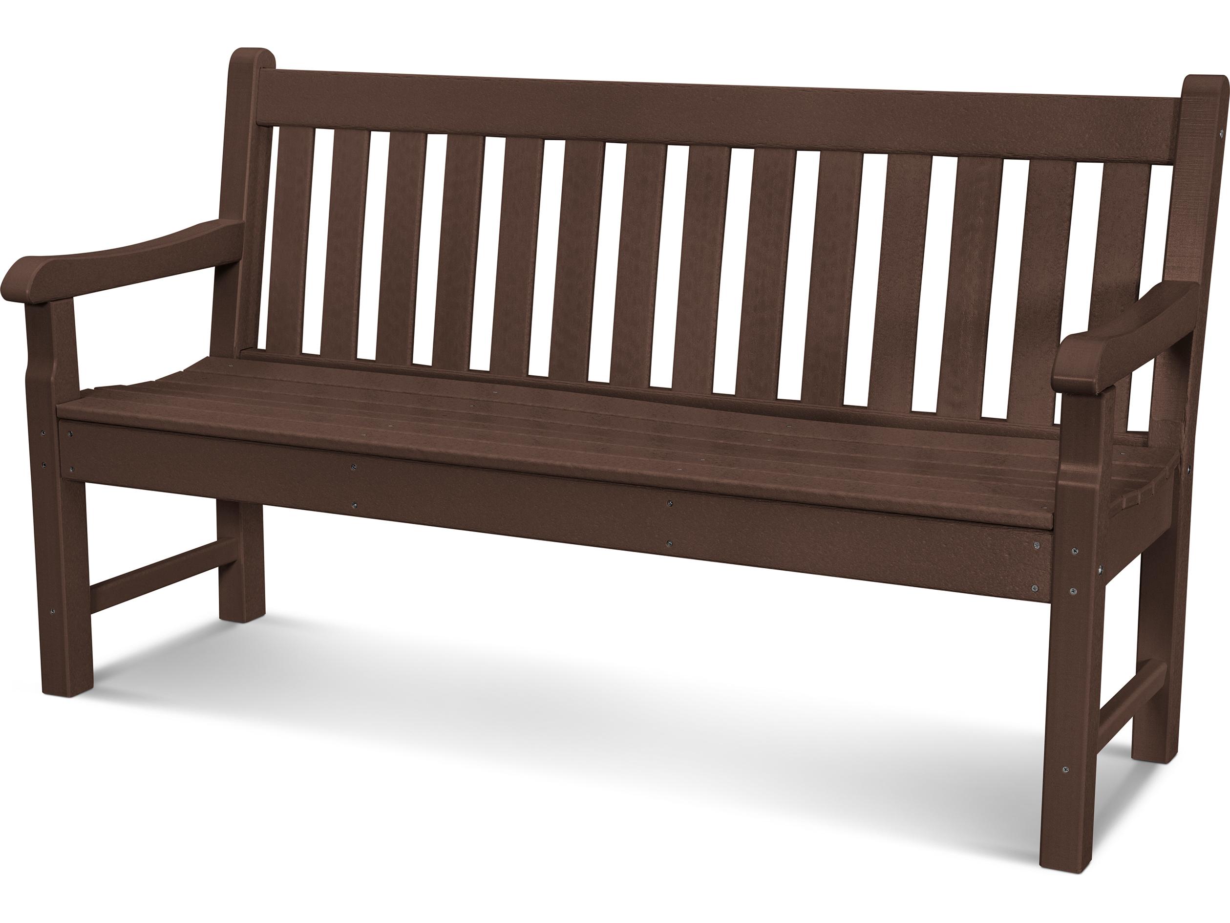 POLYWOOD® Rockford Recycled Plastic 60 Outdoor Bench
