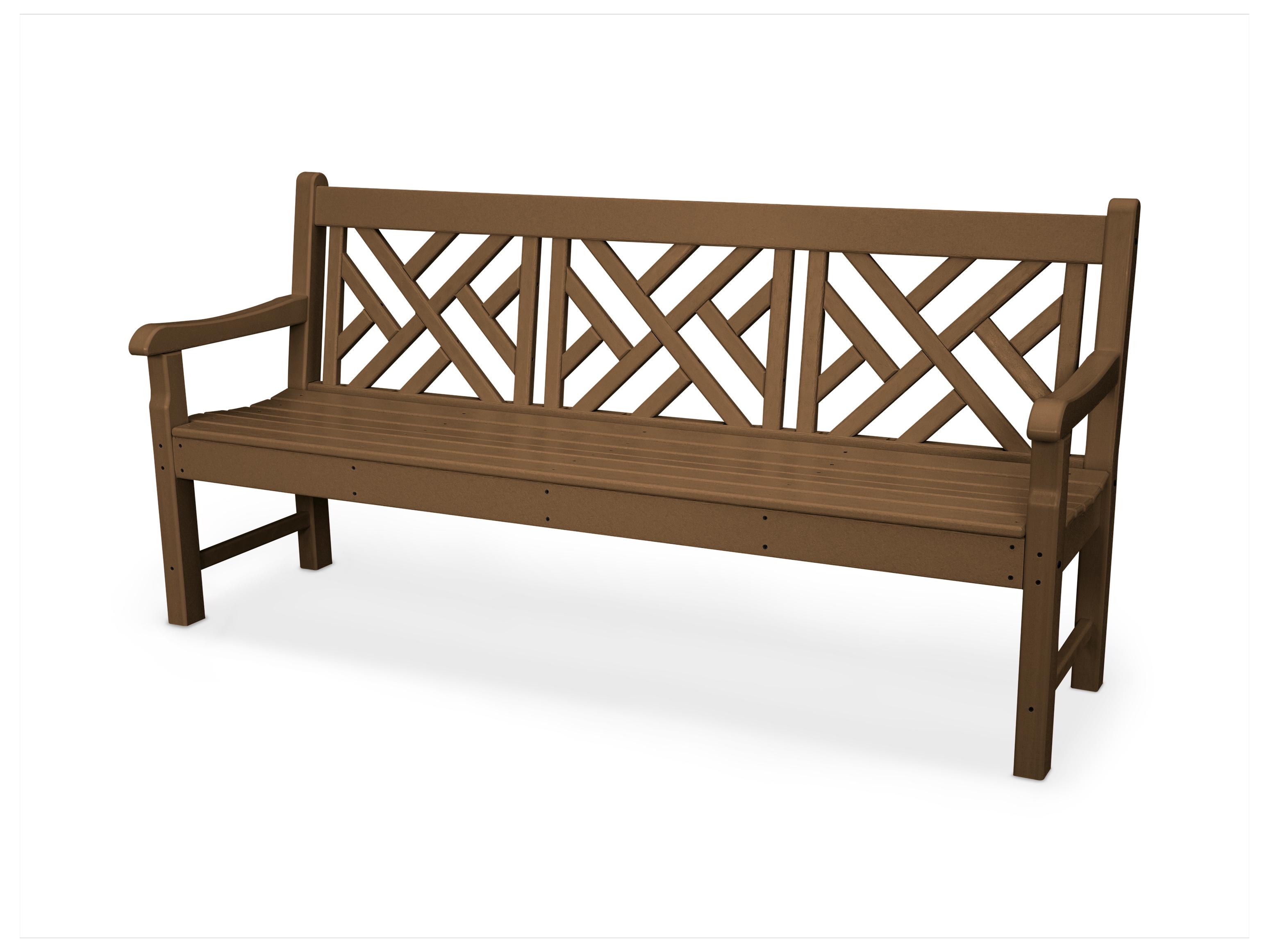 POLYWOOD® Rockford Recycled Plastic 72 Patio Bench
