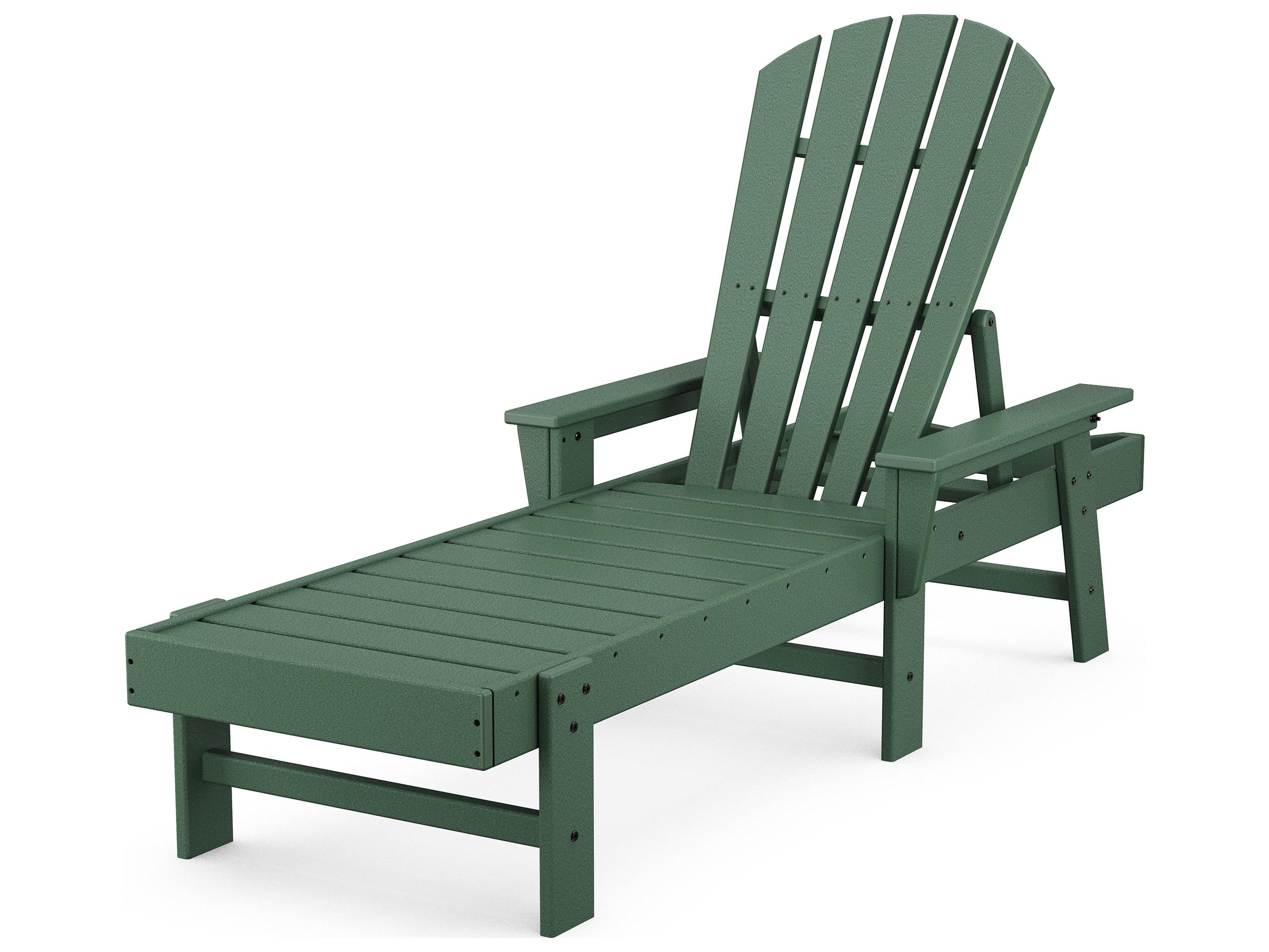 POLYWOOD® South Beach Recycled Plastic Patio Chaise Lounge