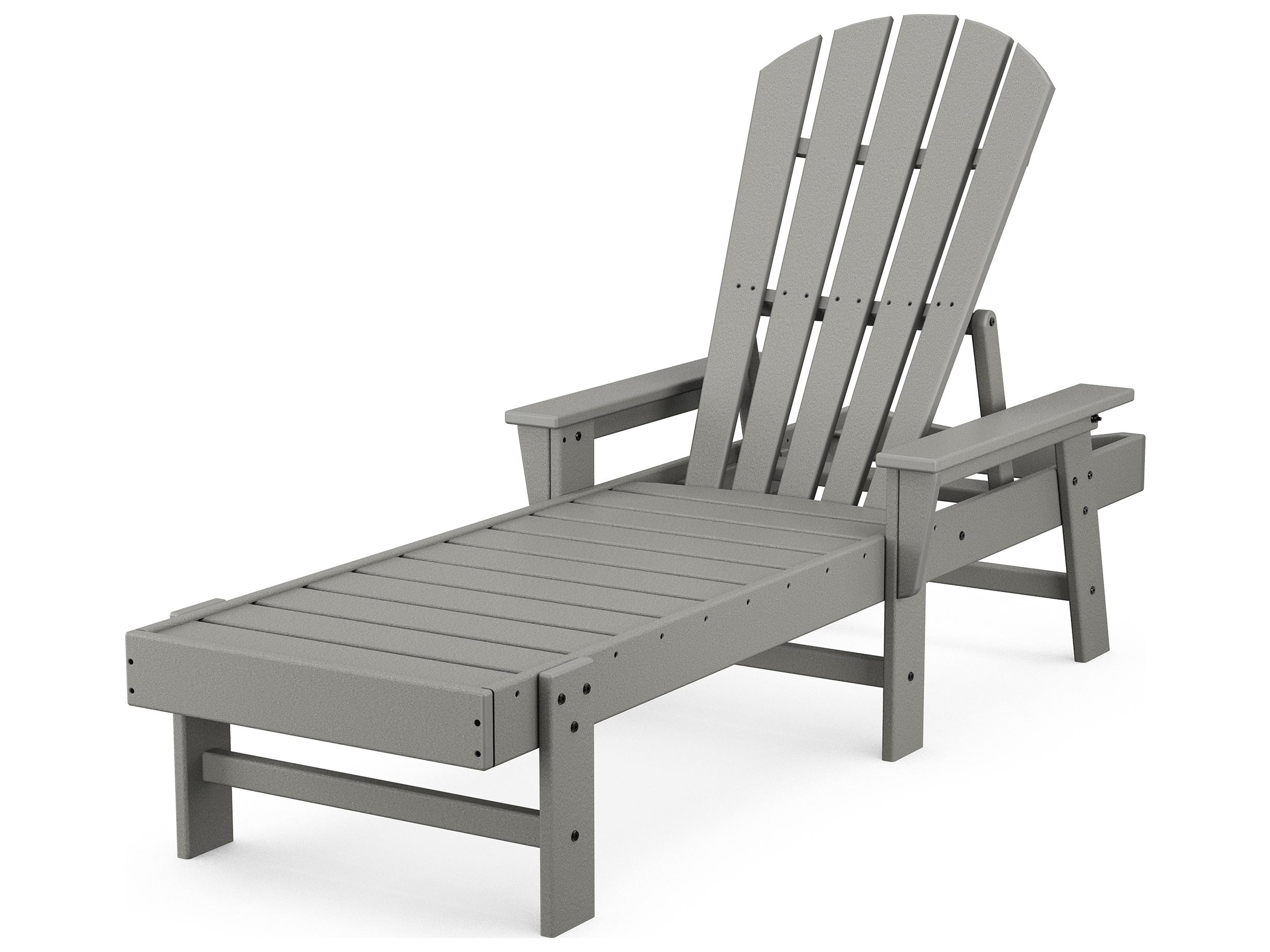 POLYWOOD® South Beach Recycled Plastic Patio Chaise Lounge