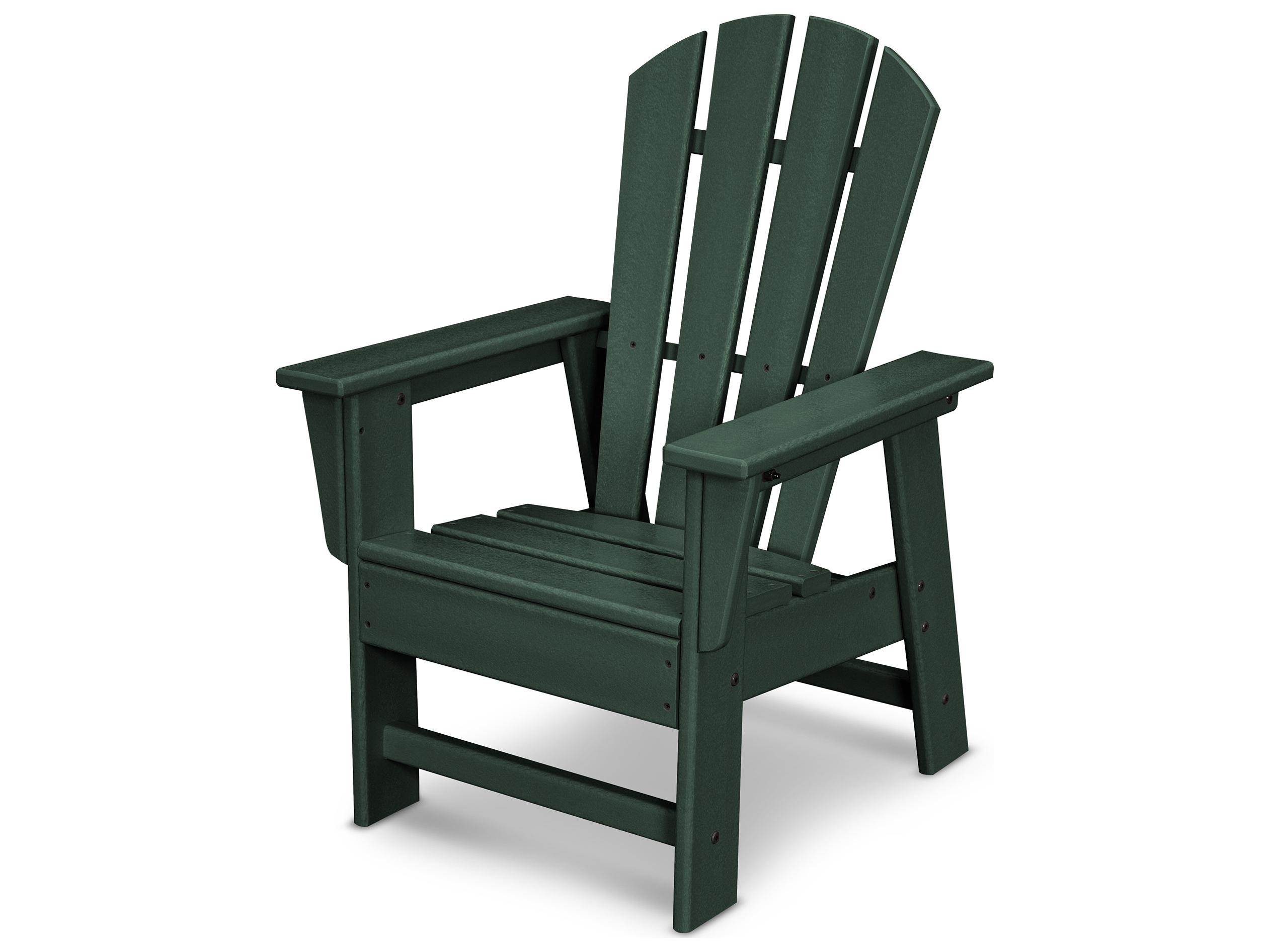 POLYWOOD® Kids Recycled Plastic Patio Adirondack Chair