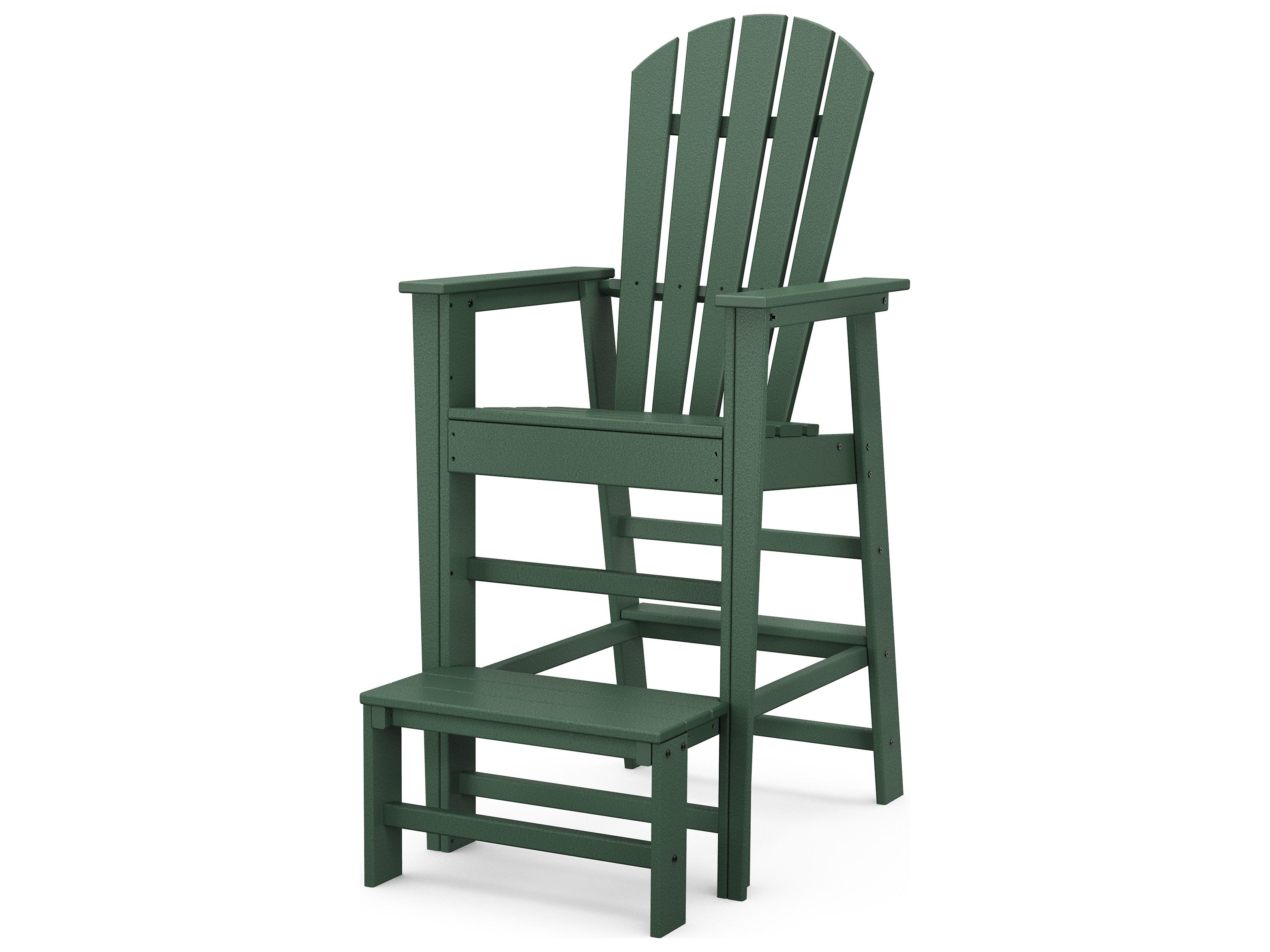 POLYWOOD® South Beach Recycled Plastic Lifeguard Chair