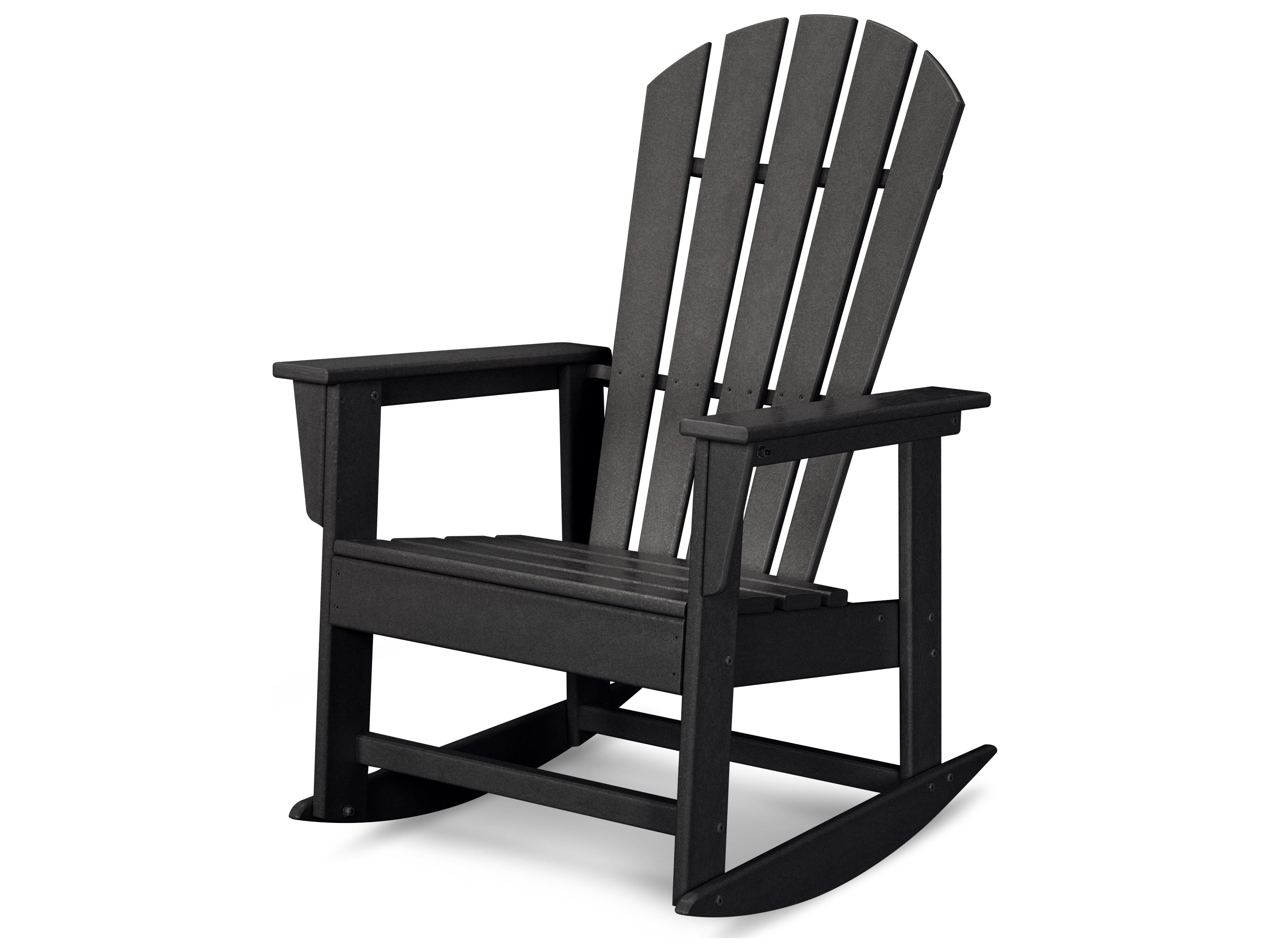 POLYWOOD® South Beach Recycled Plastic Adirondack Rocker
