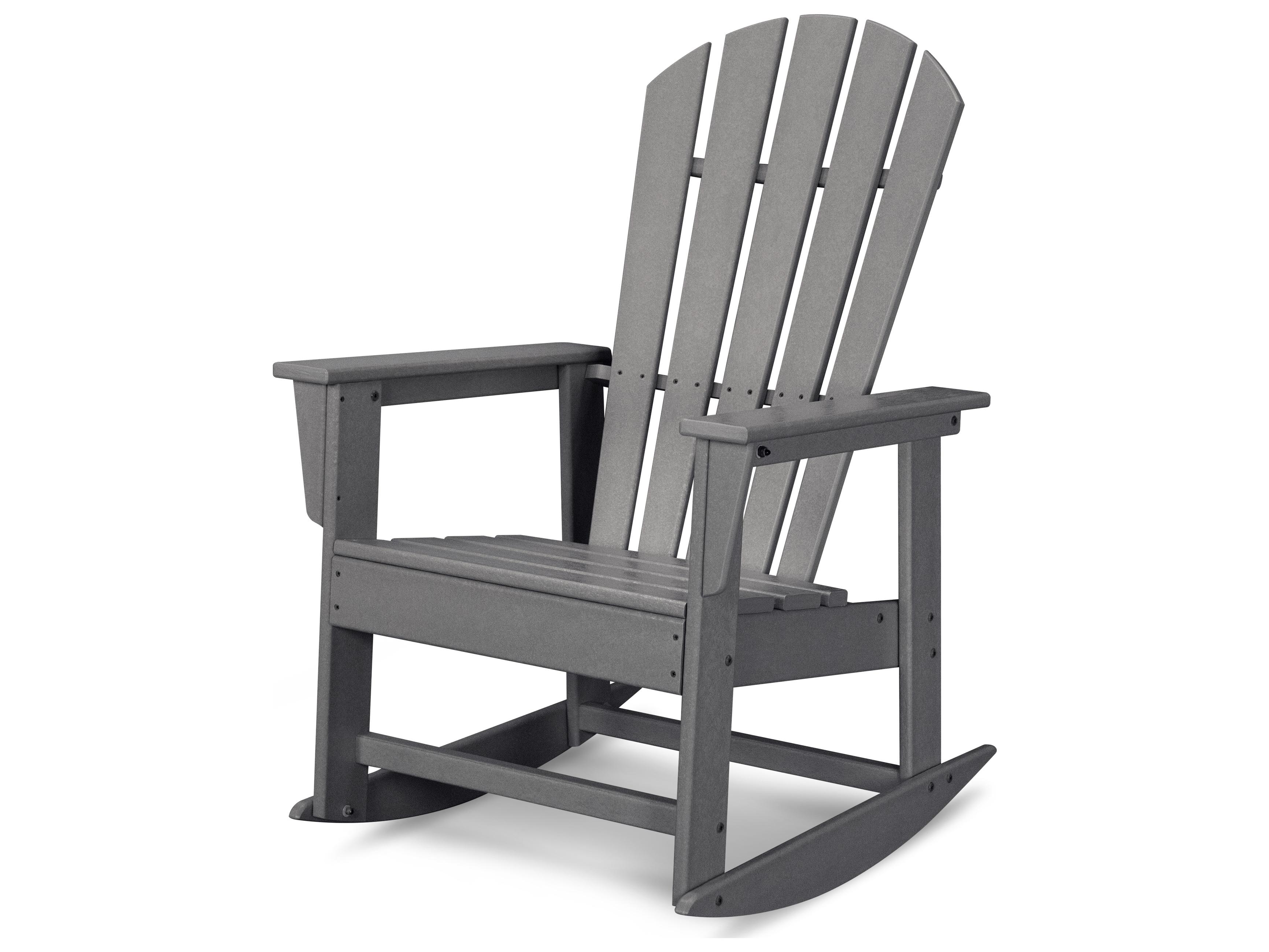 POLYWOOD® South Beach Recycled Plastic Adirondack Rocker