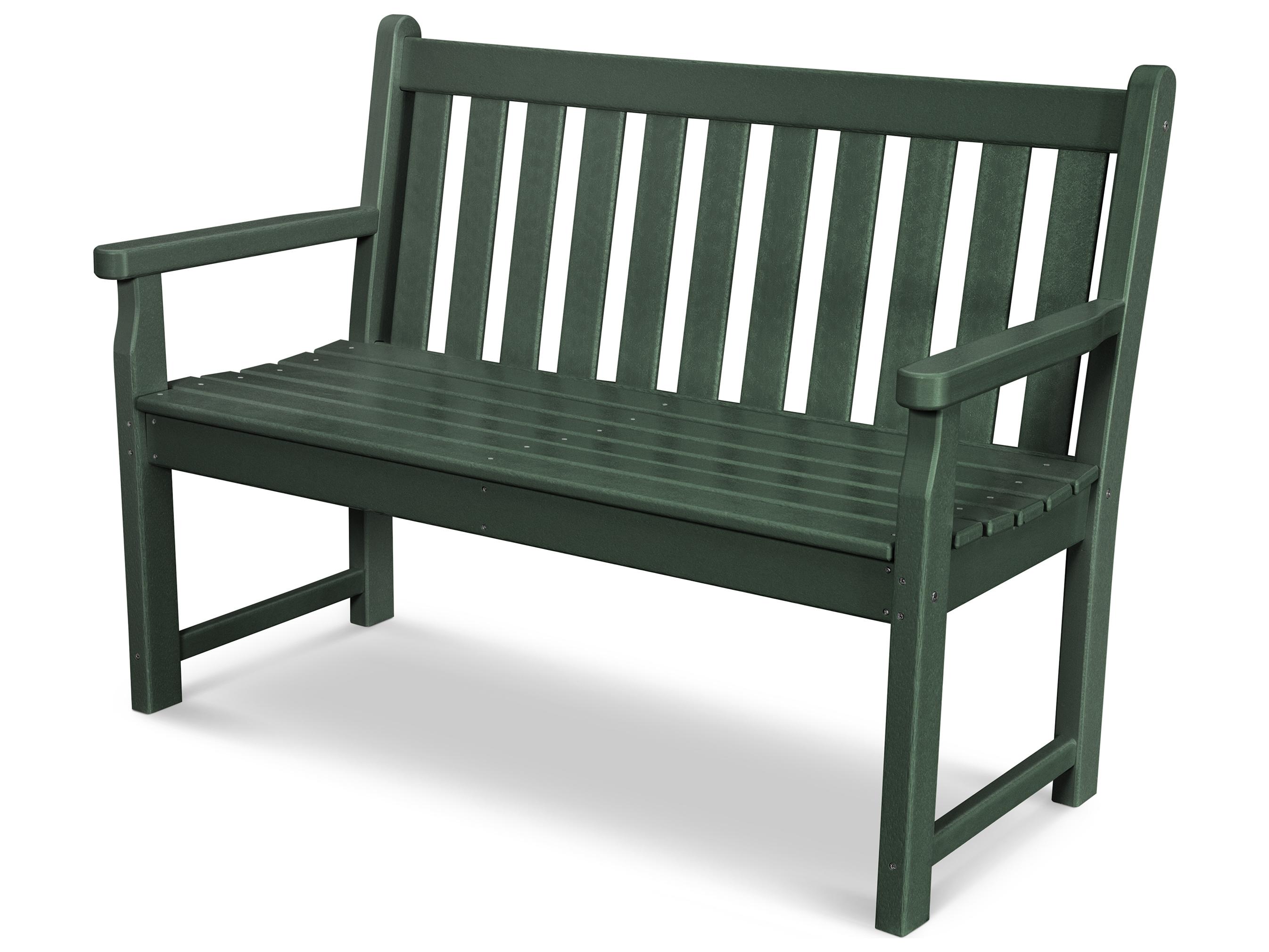 POLYWOOD® Traditional Garden Recycled Plastic 48 Outdoor Bench