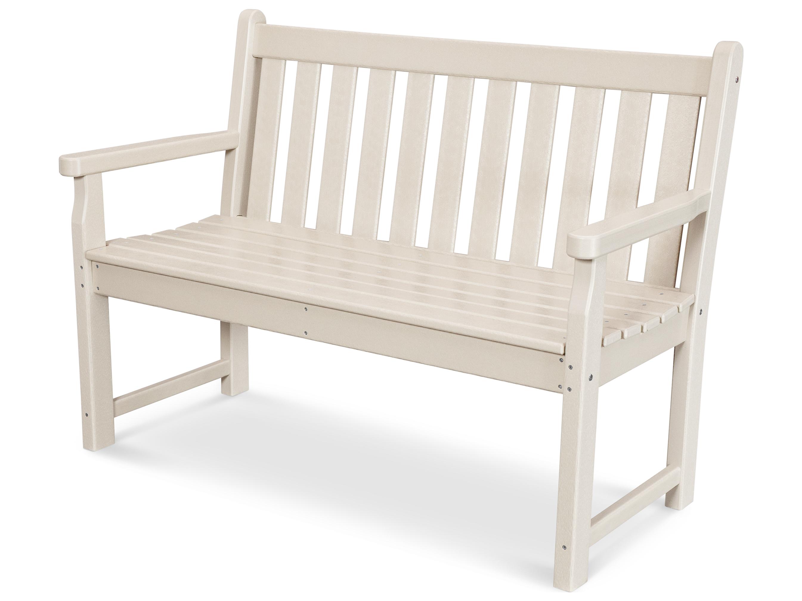 POLYWOOD® Traditional Garden Recycled Plastic 48 Outdoor Bench