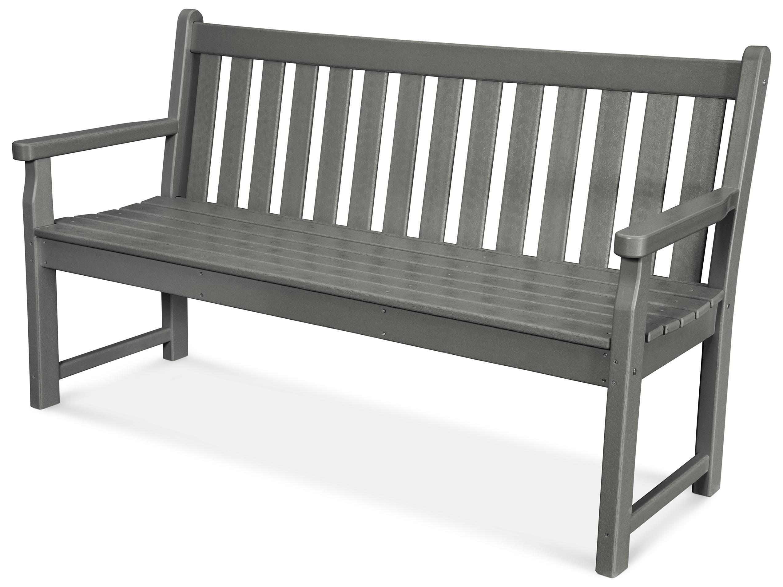 POLYWOOD® Traditional Garden Recycled Plastic Outdoor Patio Bench