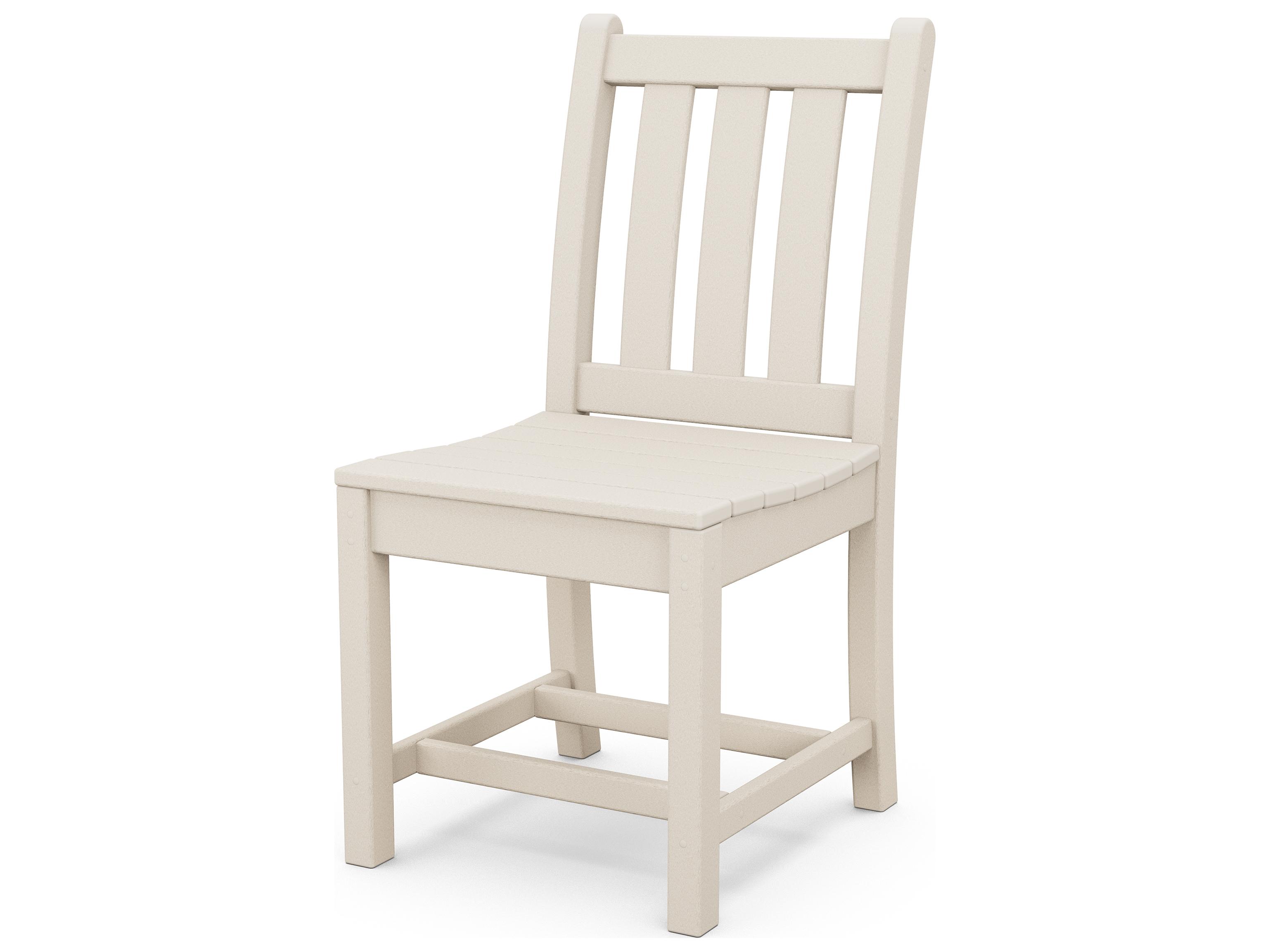 POLYWOOD® Traditional Garden Recycled Plastic Outdoor Dining Chair