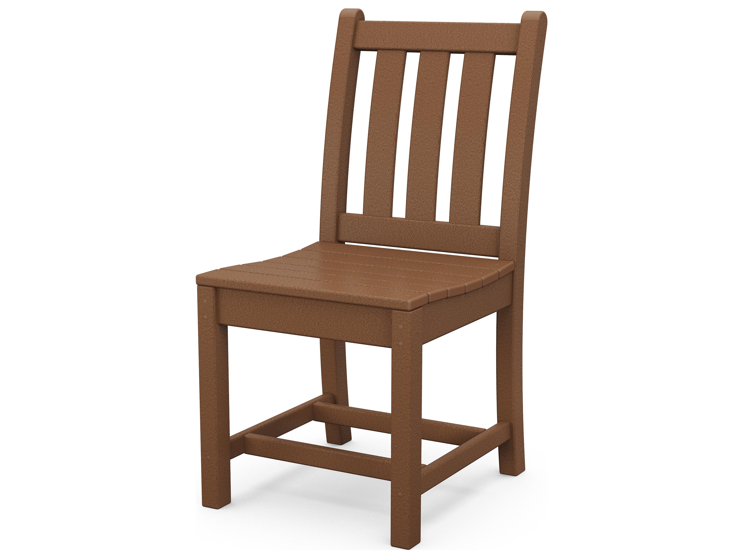 POLYWOOD® Traditional Garden Recycled Plastic Outdoor Dining Chair