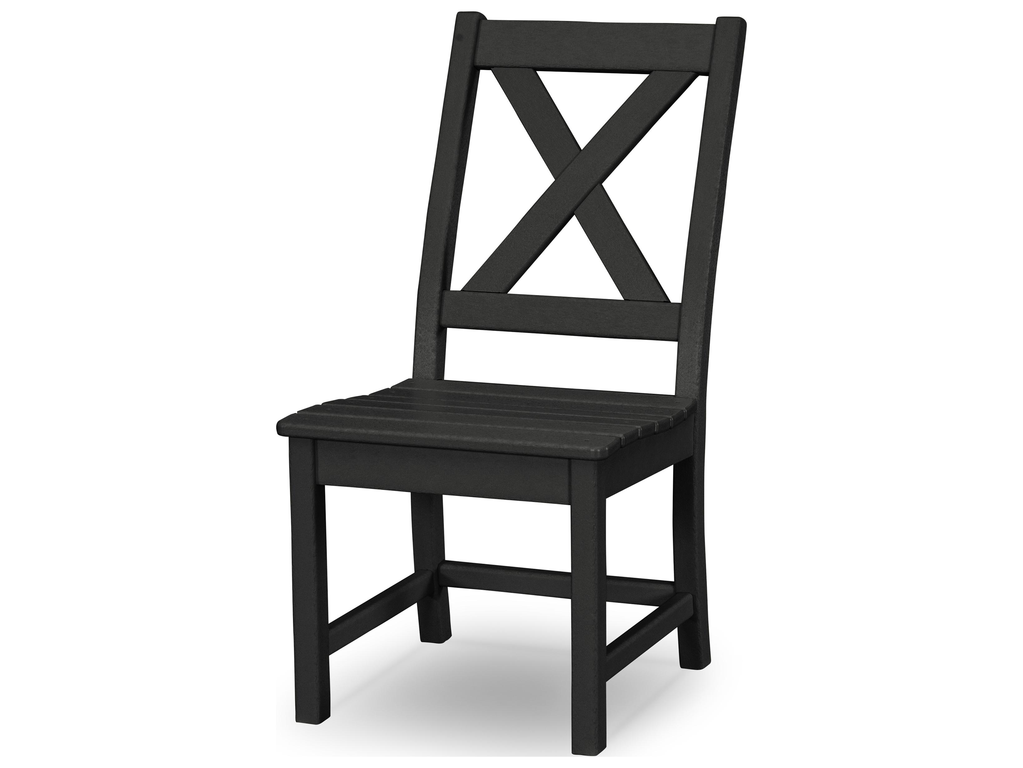 POLYWOOD® Braxton Recycled Plastic Outdoor Patio Dining Side Chair