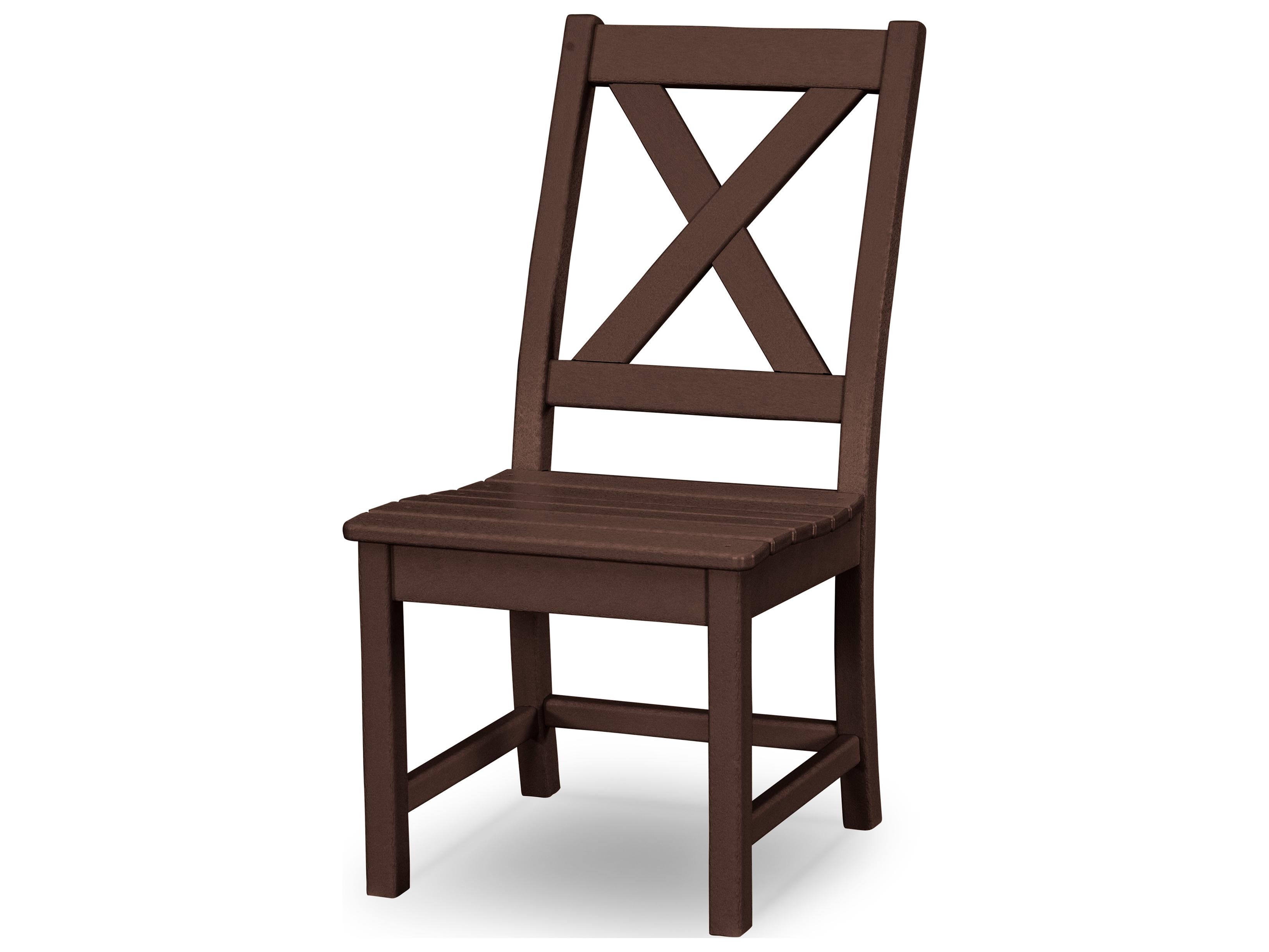POLYWOOD® Braxton Recycled Plastic Outdoor Patio Dining Side Chair