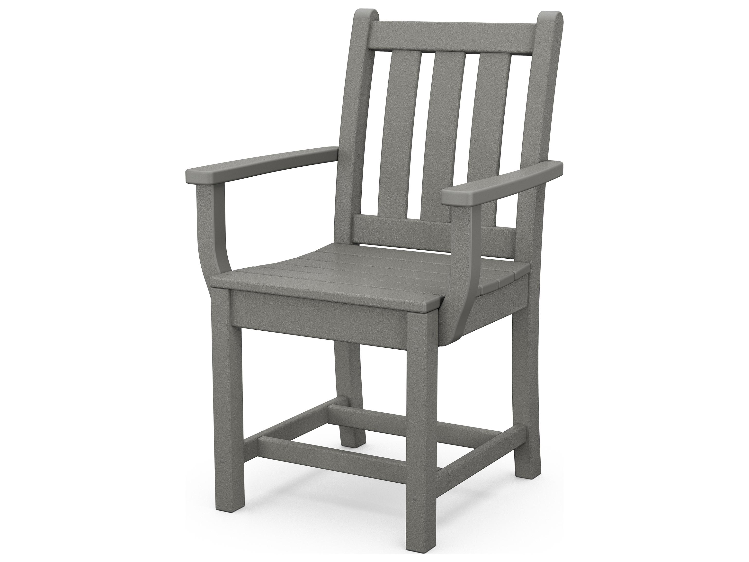 POLYWOOD® Traditional Garden Recycled Plastic Outdoor Patio Dining Chair