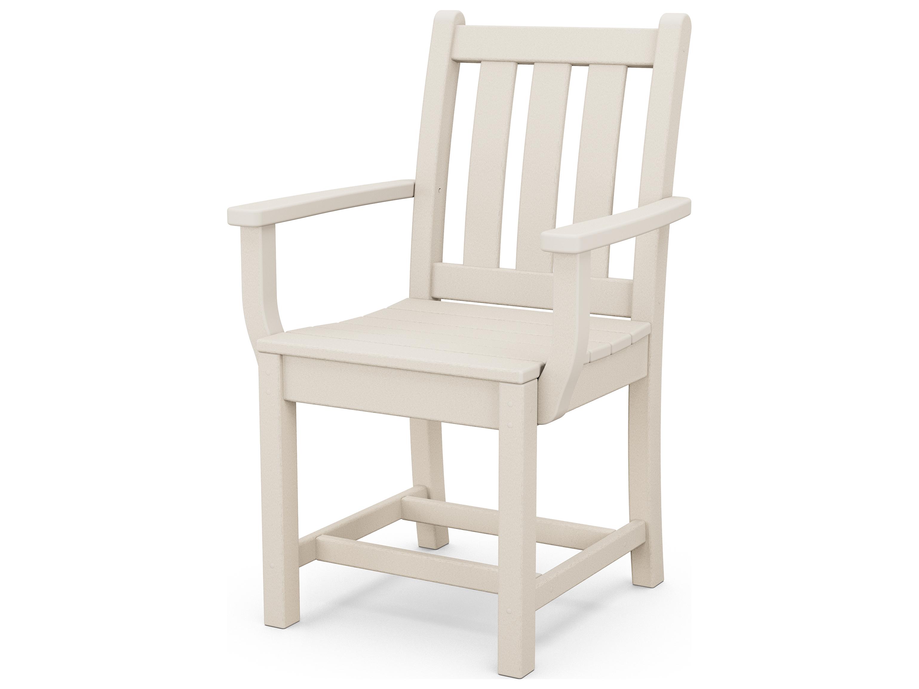 POLYWOOD® Traditional Garden Recycled Plastic Outdoor Patio Dining Chair