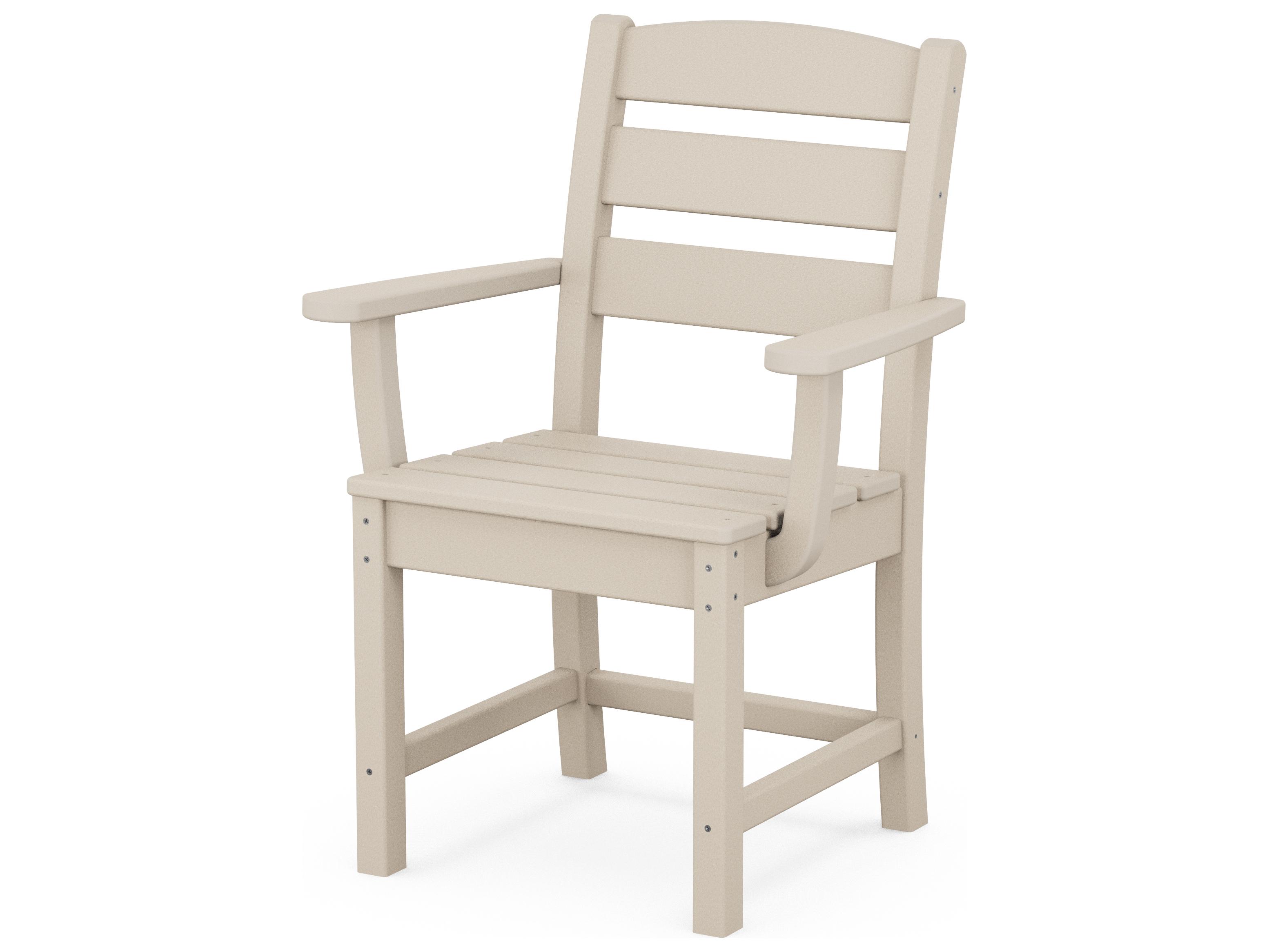 POLYWOOD® Braxton Recycled Plastic Outdoor Dining Arm Chair