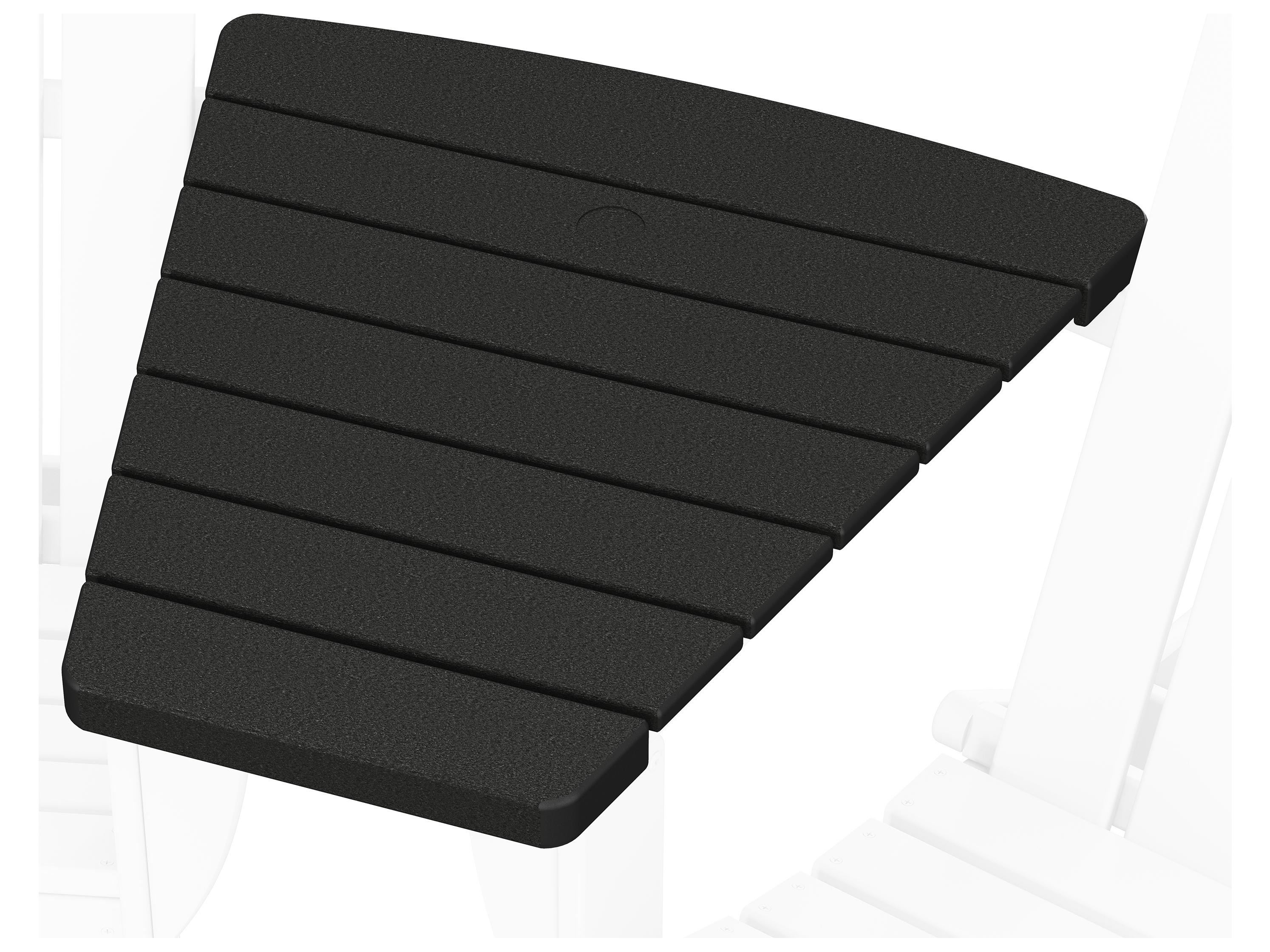 POLYWOOD® Classic Adirondack Recycled Plastic Angled Connecting Table