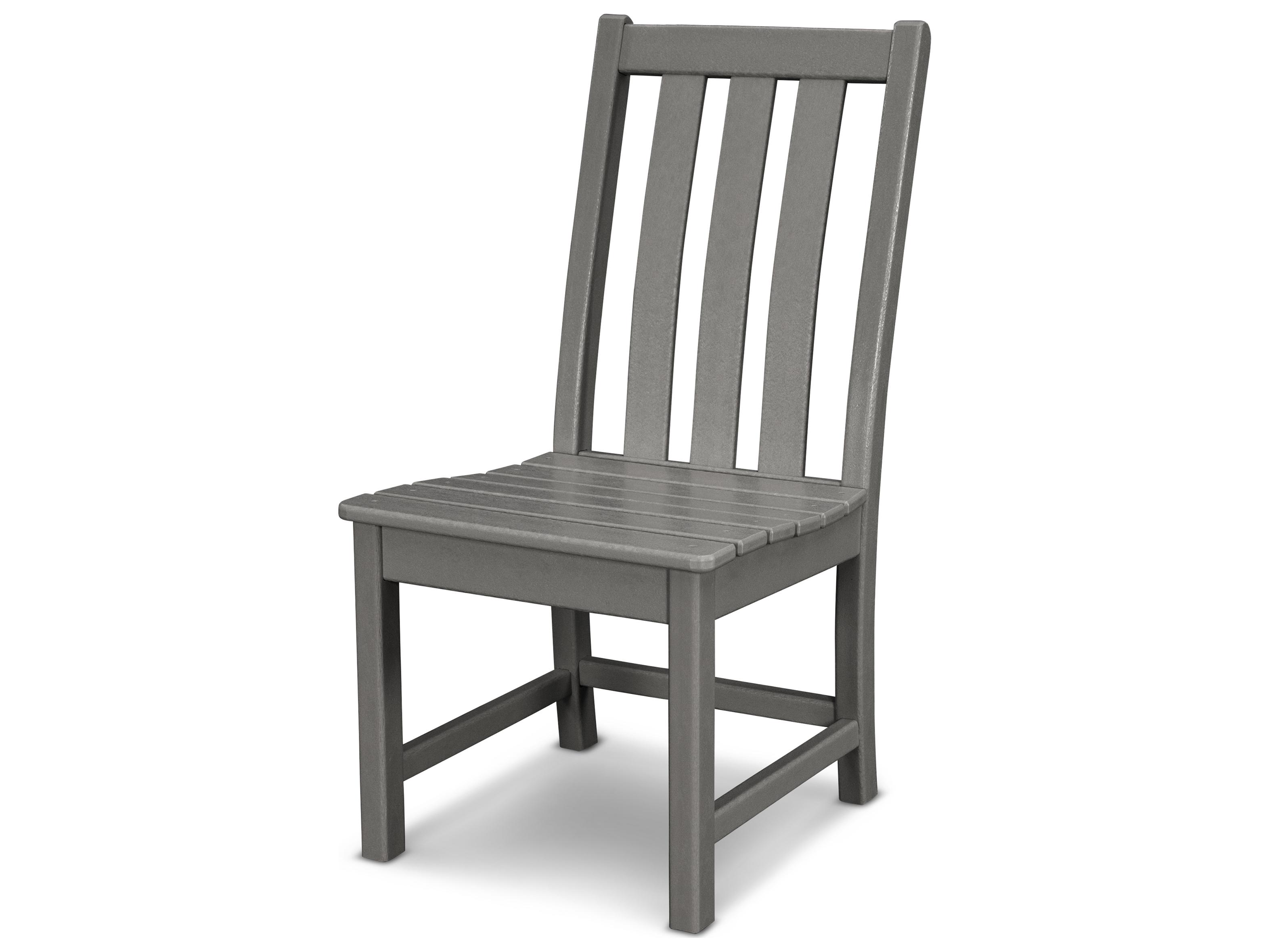 POLYWOOD® Vineyard Recycled Plastic Outdoor Dining Side Chair