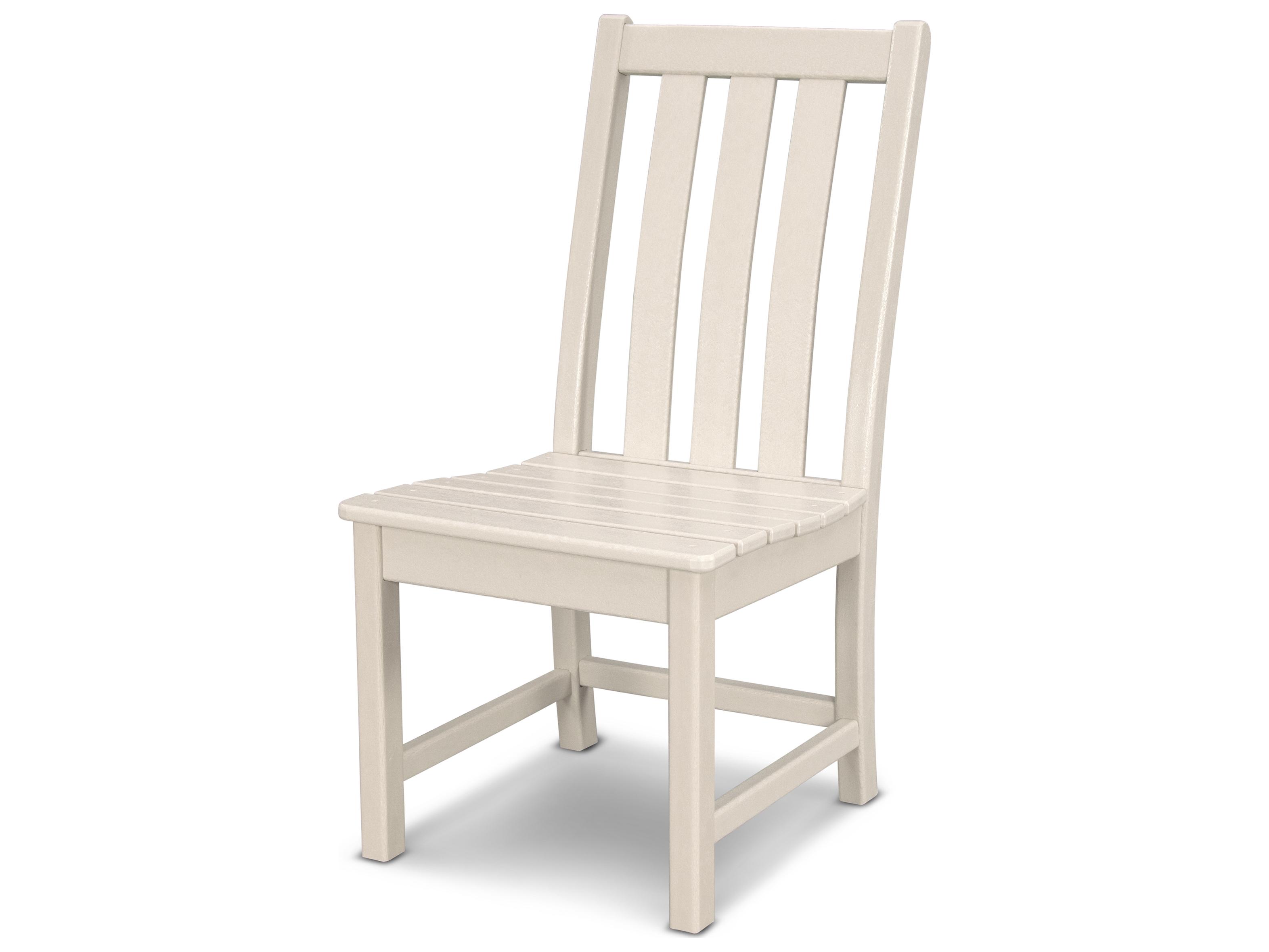 POLYWOOD® Vineyard Recycled Plastic Outdoor Dining Side Chair