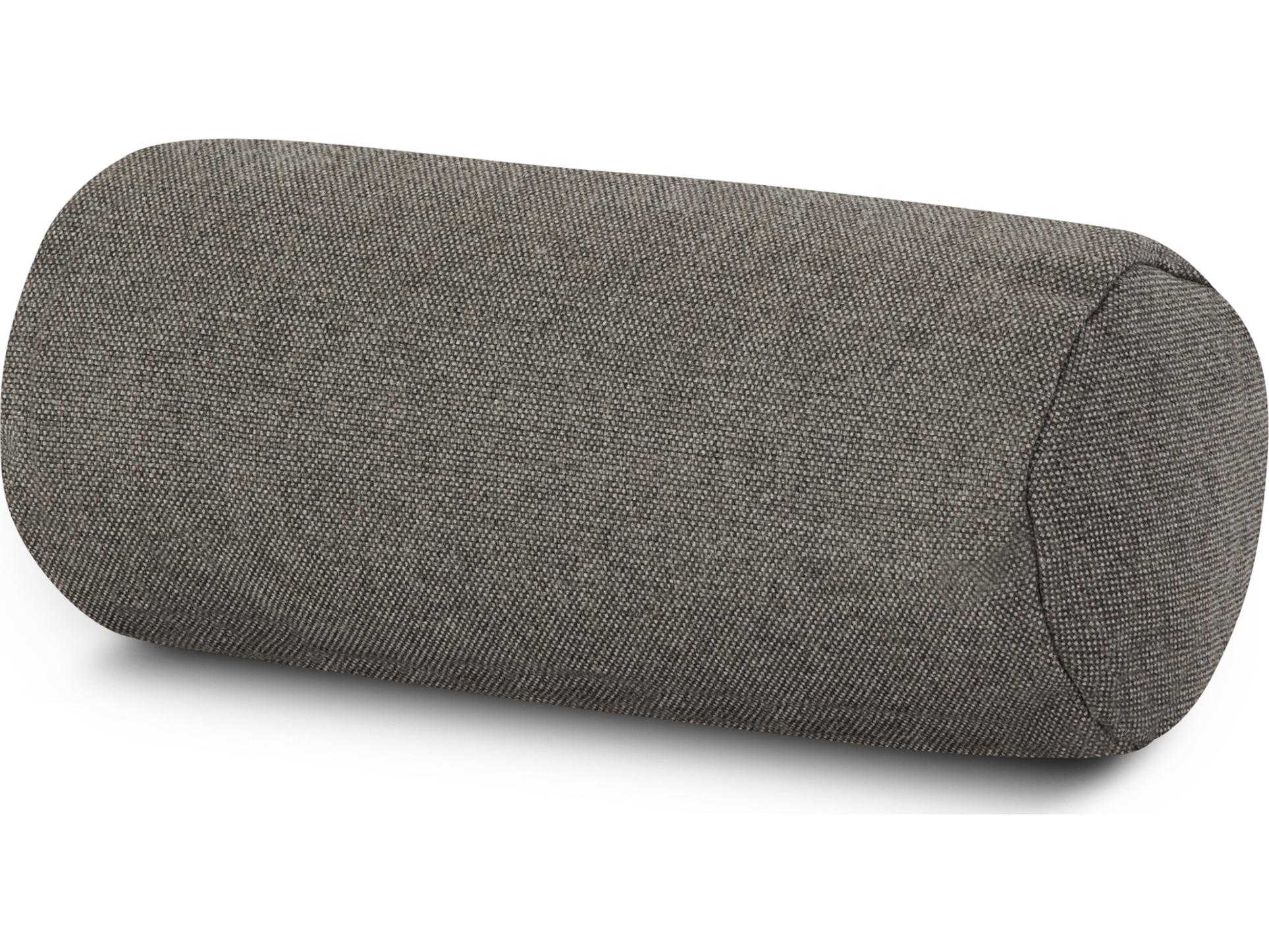 POLYWOOD® Ateeva Outdoor Bolster Pillow in Silver Garnet