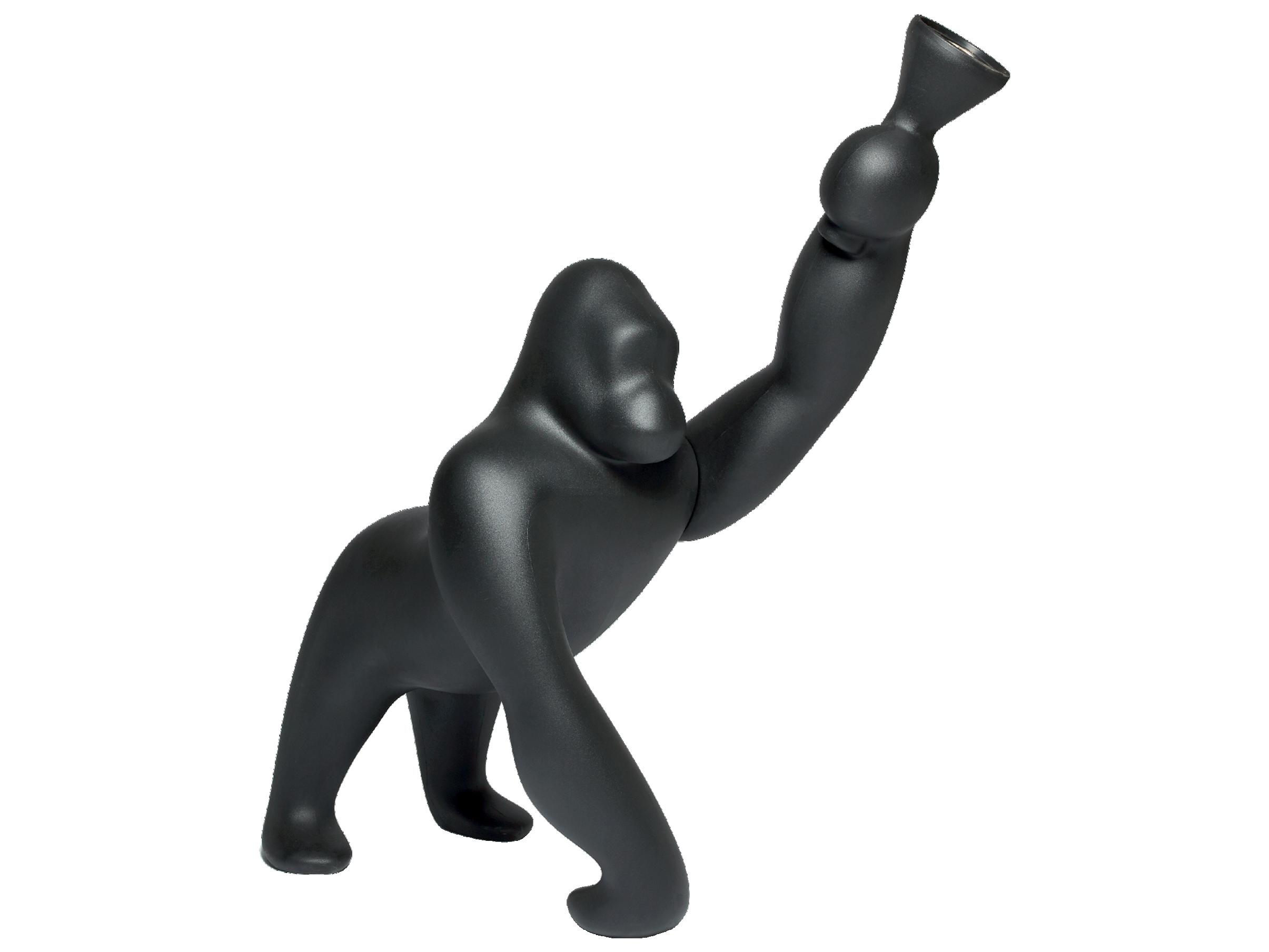 Qeeboo Kong Black Floor Lamp