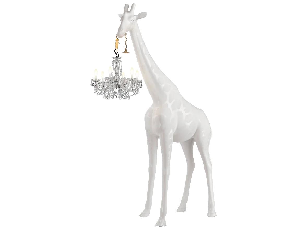 Qeeboo Giraffe In Love 6-Light Outdoor Floor Light