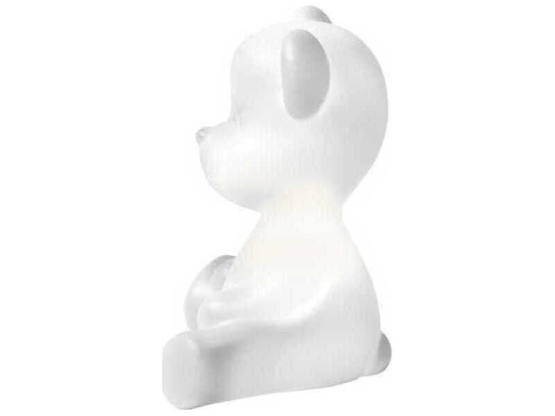 Qeeboo Teddy Boy Translucent White Table Lamp