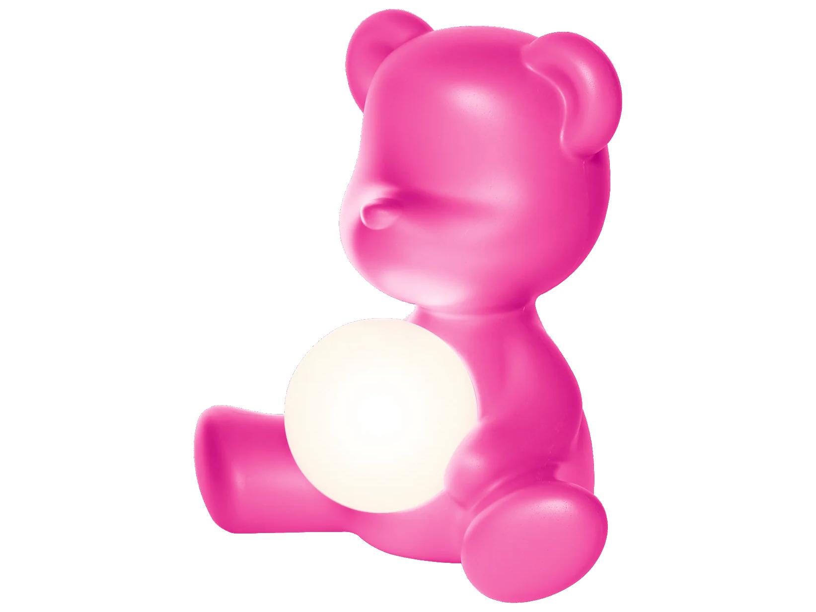 Qeeboo Teddy Girl Fuchsia Pink Table Lamp