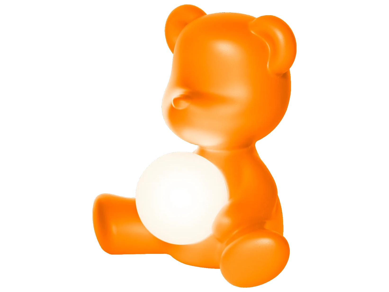 Qeeboo Teddy Girl Orange Table Lamp