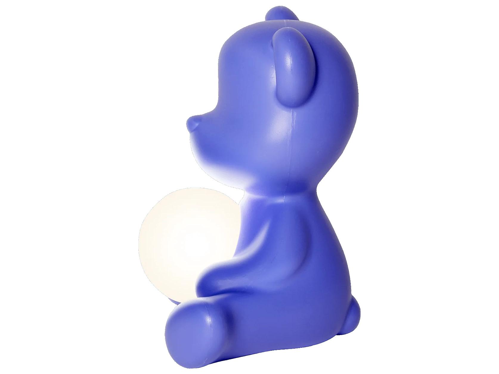 Qeeboo Teddy Girl Violet Purple Table Lamp