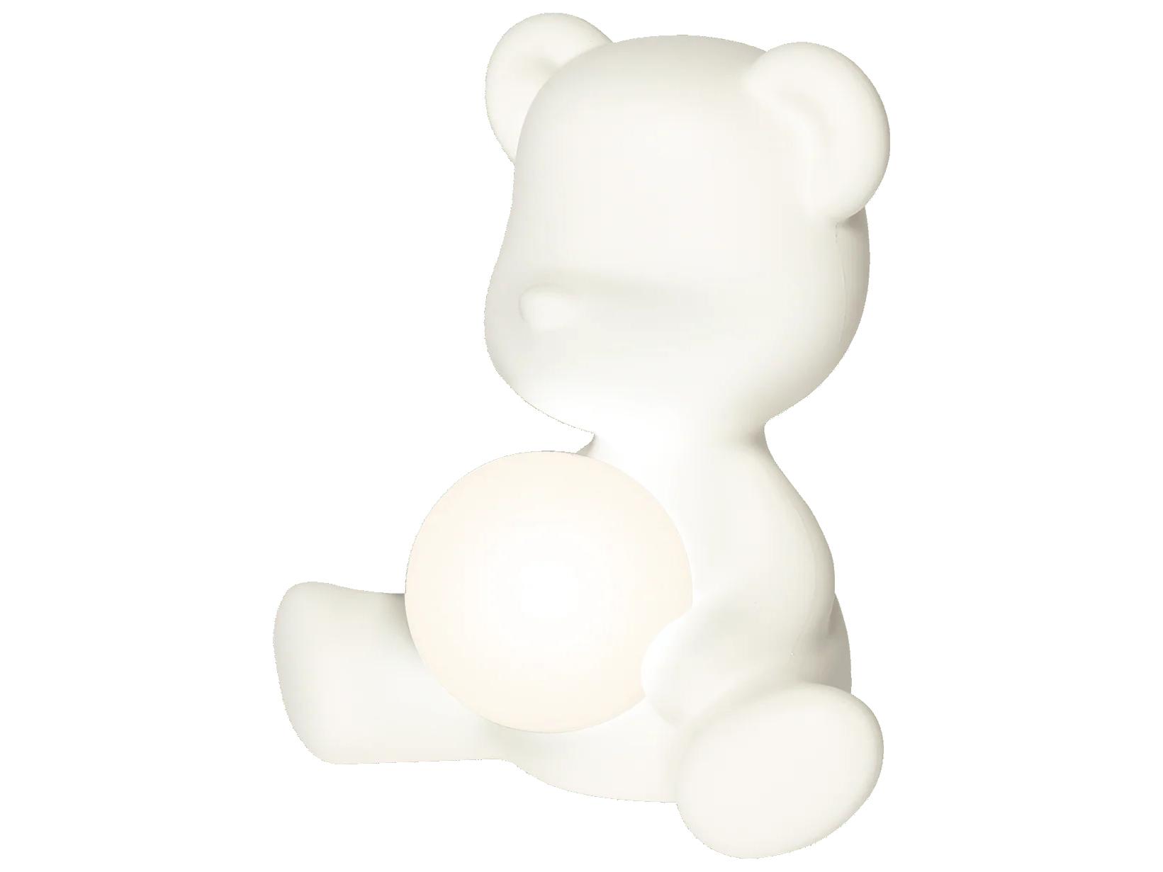Qeeboo Teddy Girl White Table Lamp