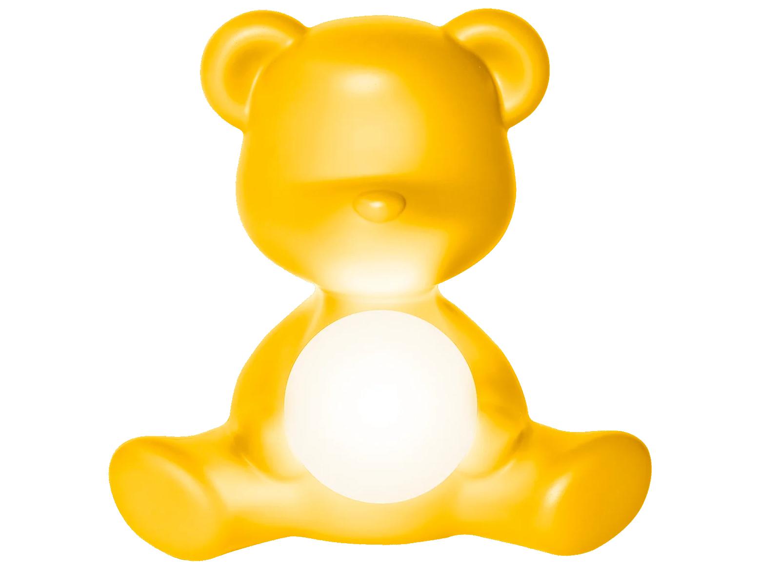 Qeeboo Teddy Girl Yellow Table Lamp