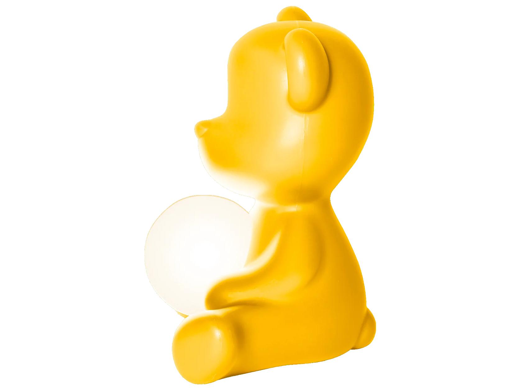Qeeboo Teddy Girl Yellow Table Lamp