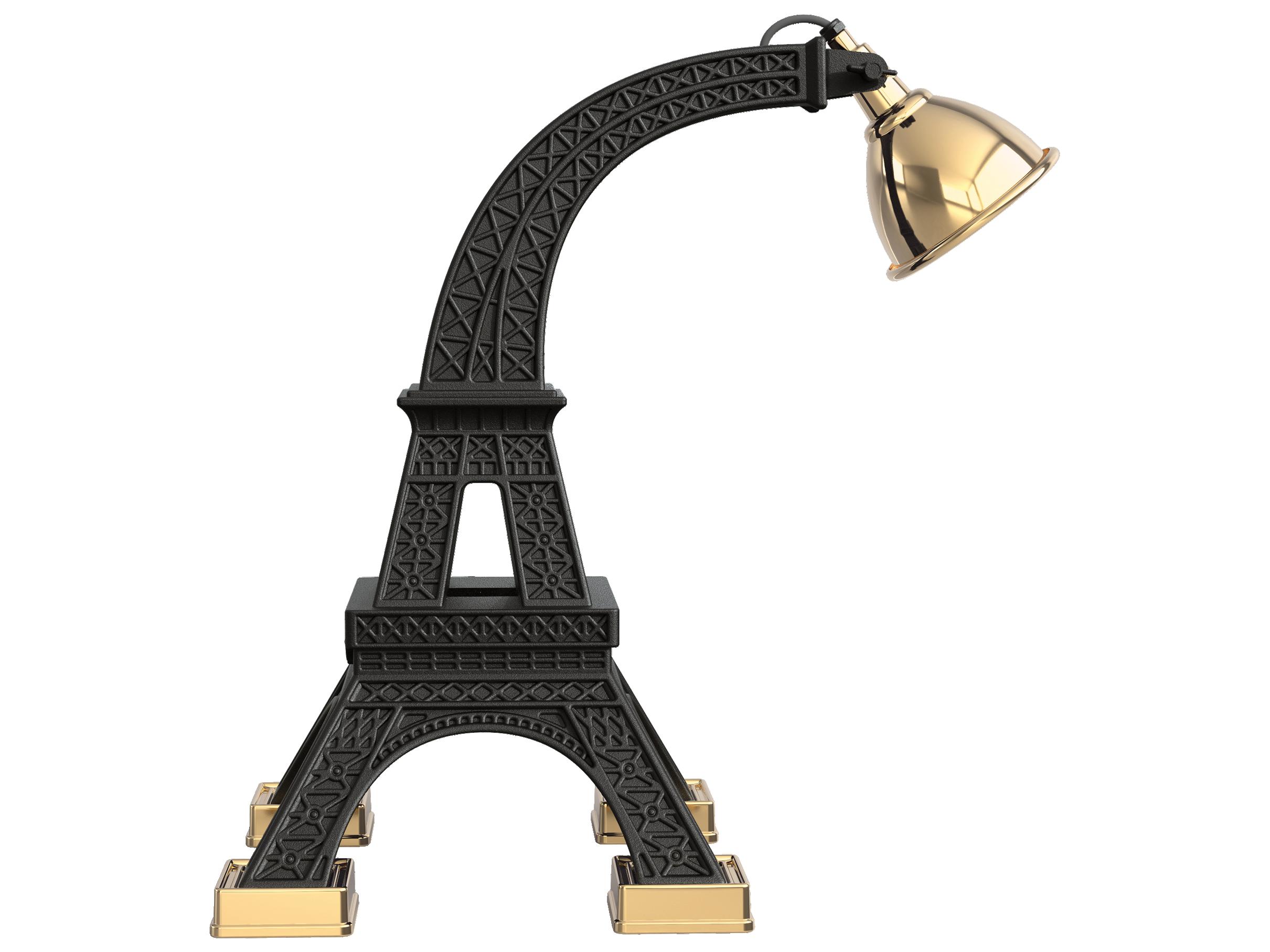 Qeeboo Paris Black Floor Lamp