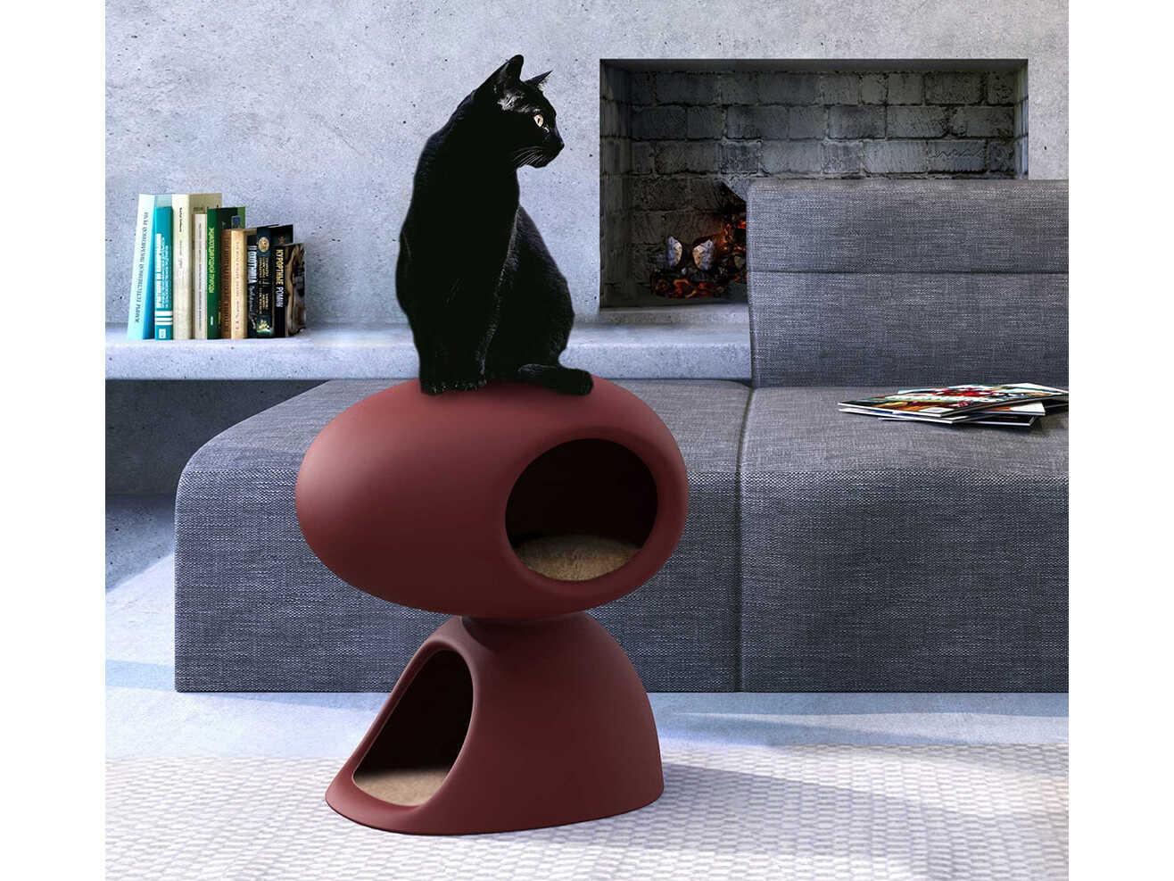 Qeeboo Bordeaux Cat Cave