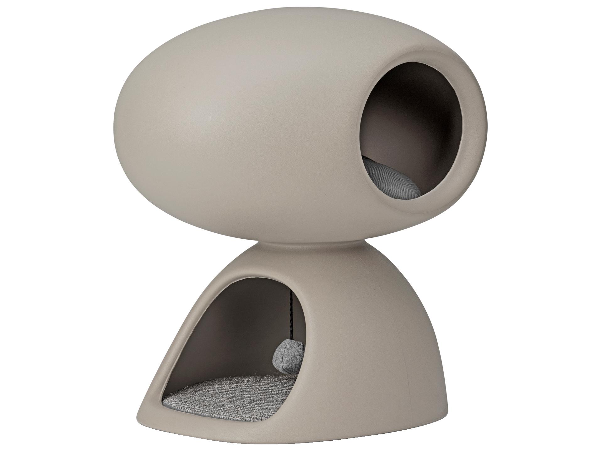 Qeeboo Dove Grey Cat Cave