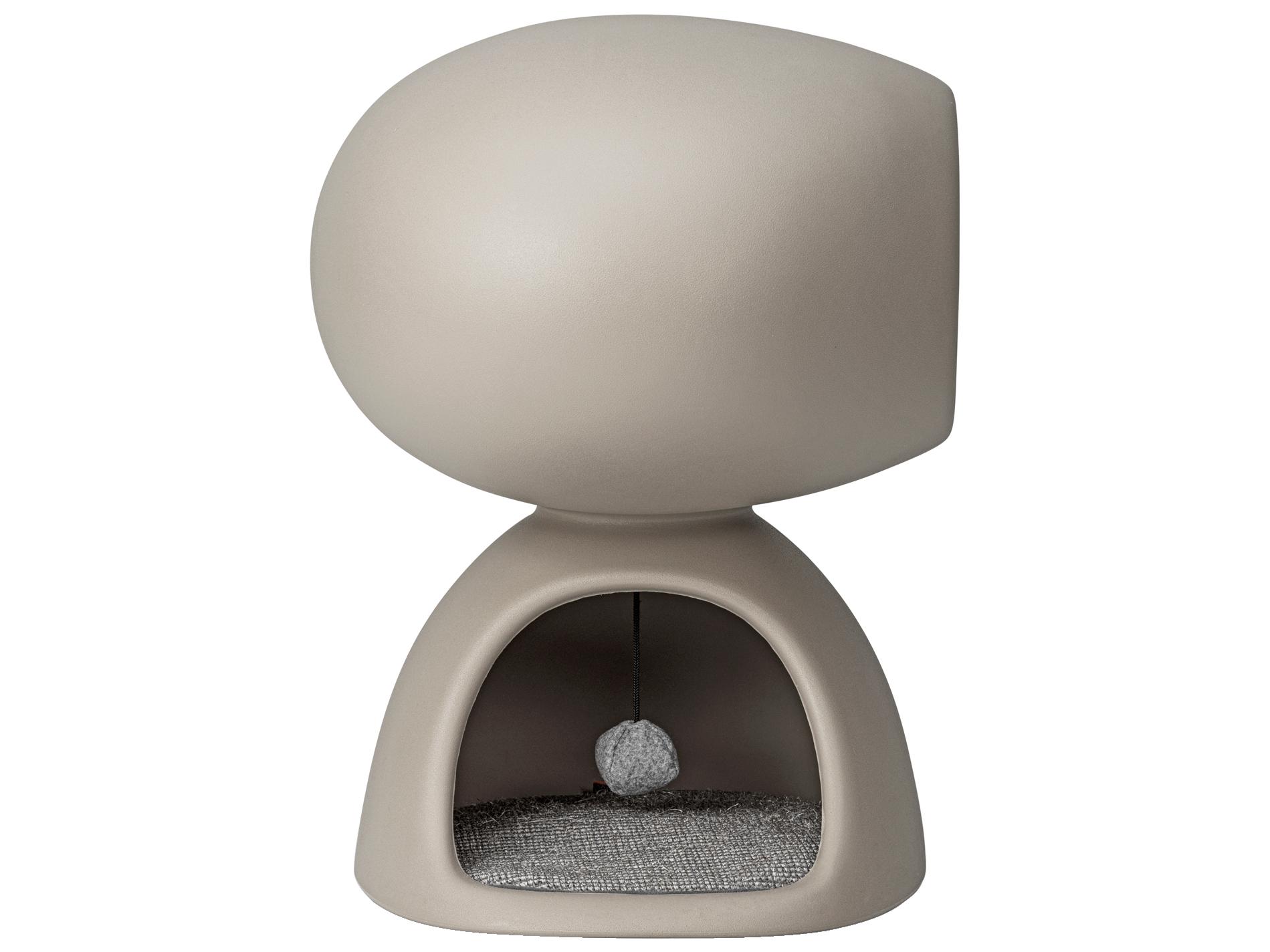 Qeeboo Dove Grey Cat Cave