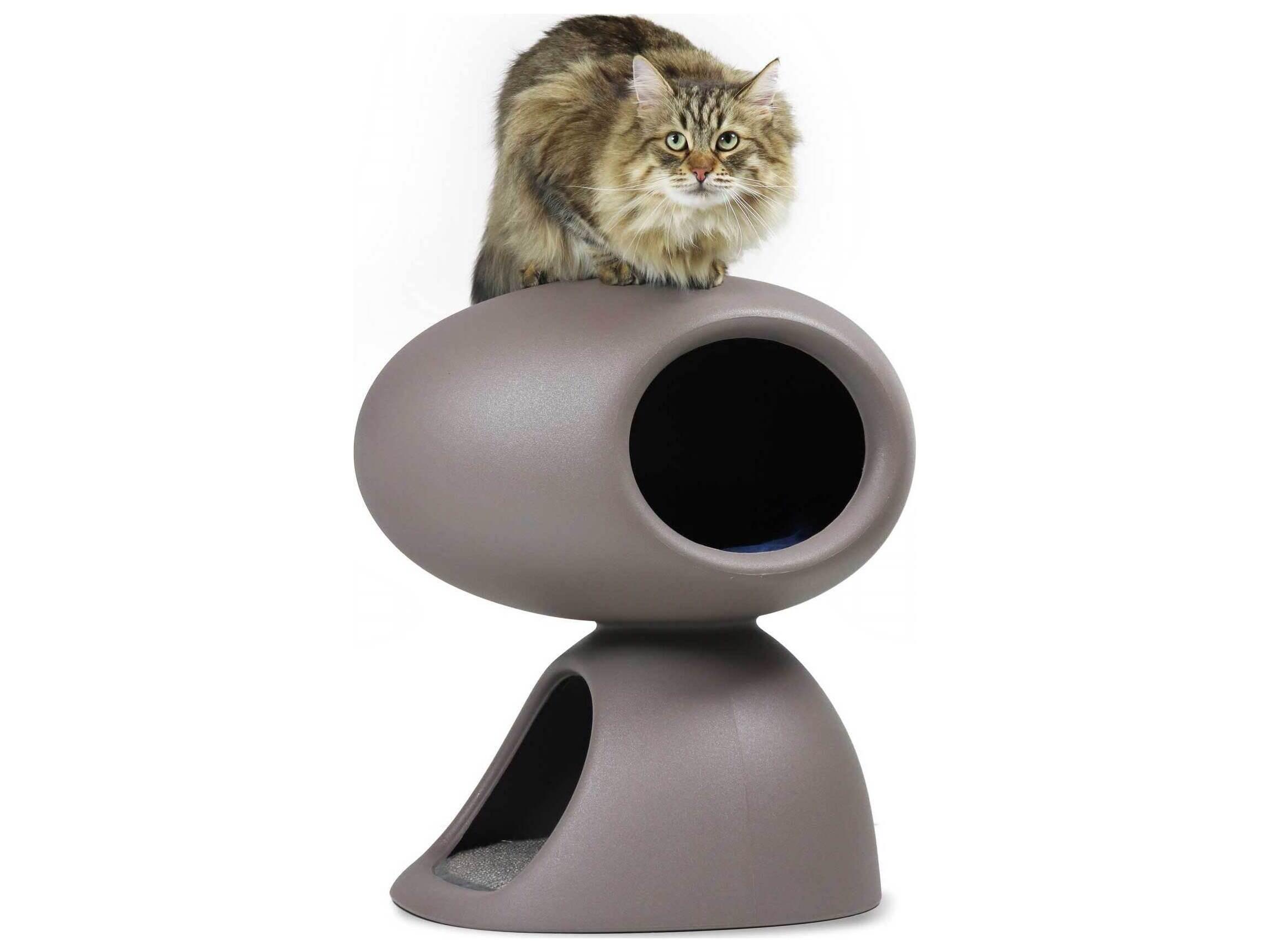 Qeeboo Dove Grey Cat Cave
