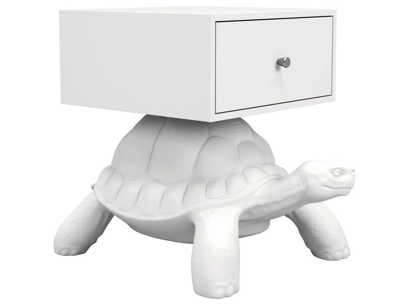 Qeeboo Turtle Carry 1-Drawer Nightstand