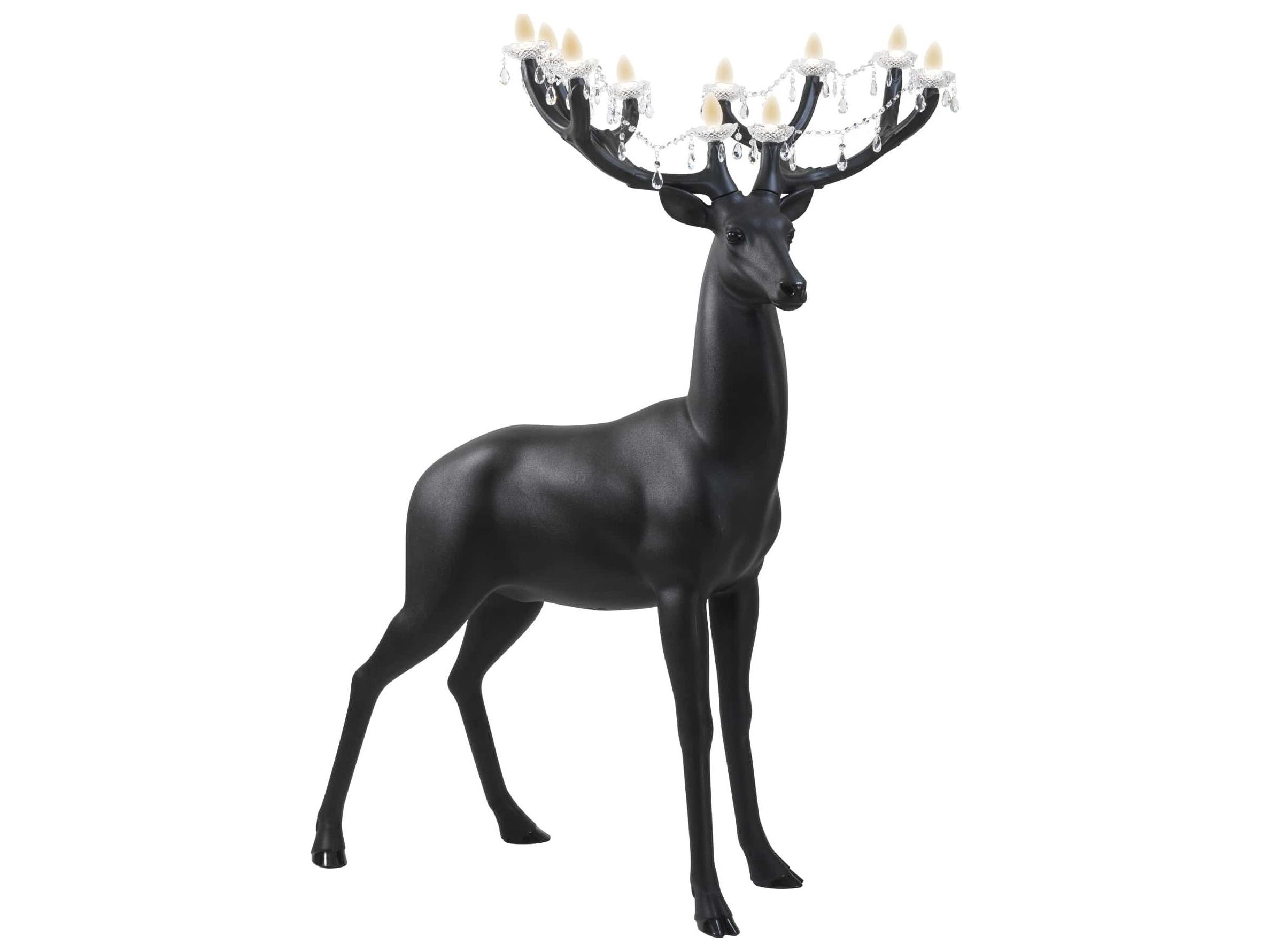 Qeeboo Sherwood Black Floor Lamp