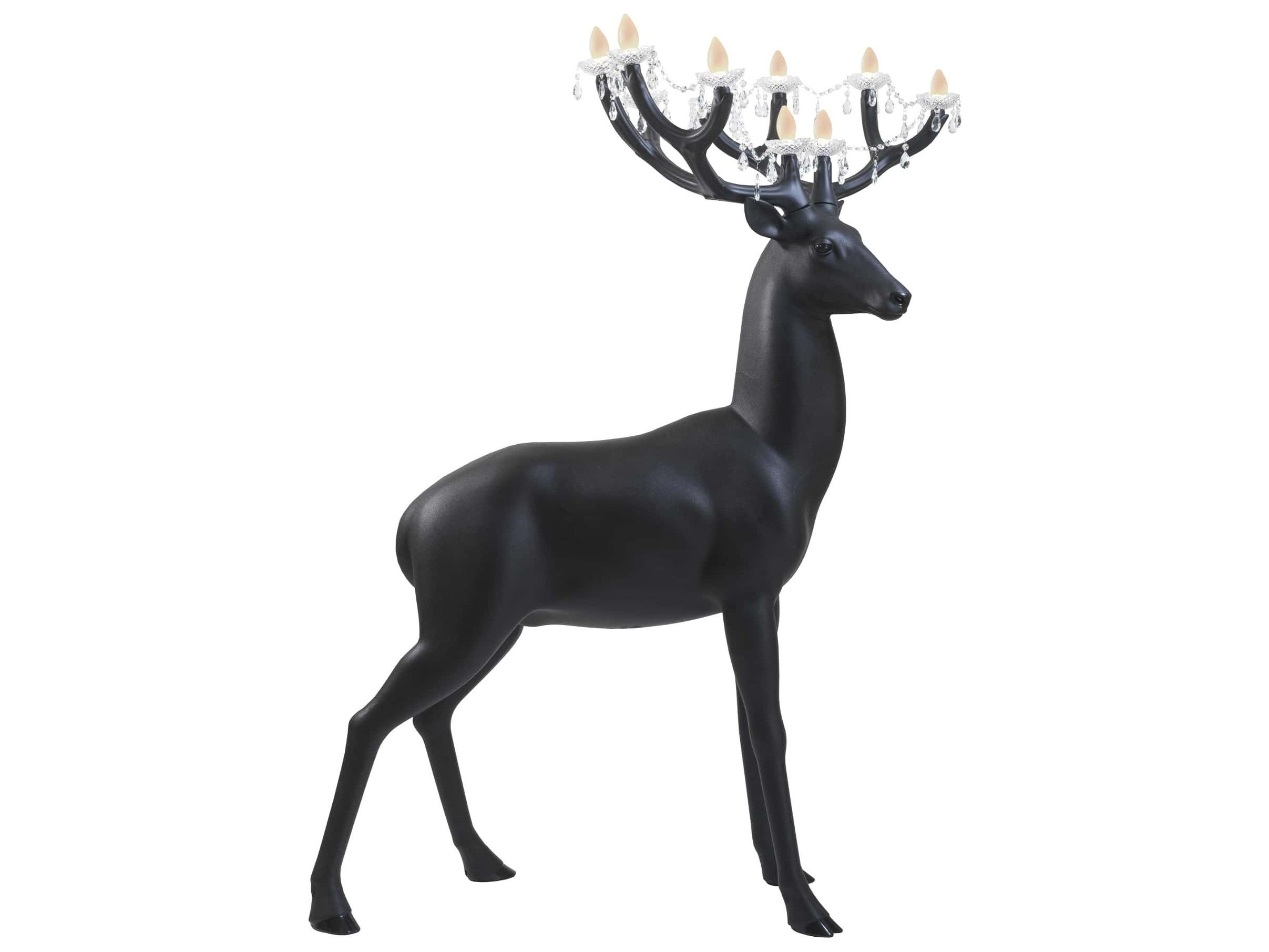 Qeeboo Sherwood Black Floor Lamp