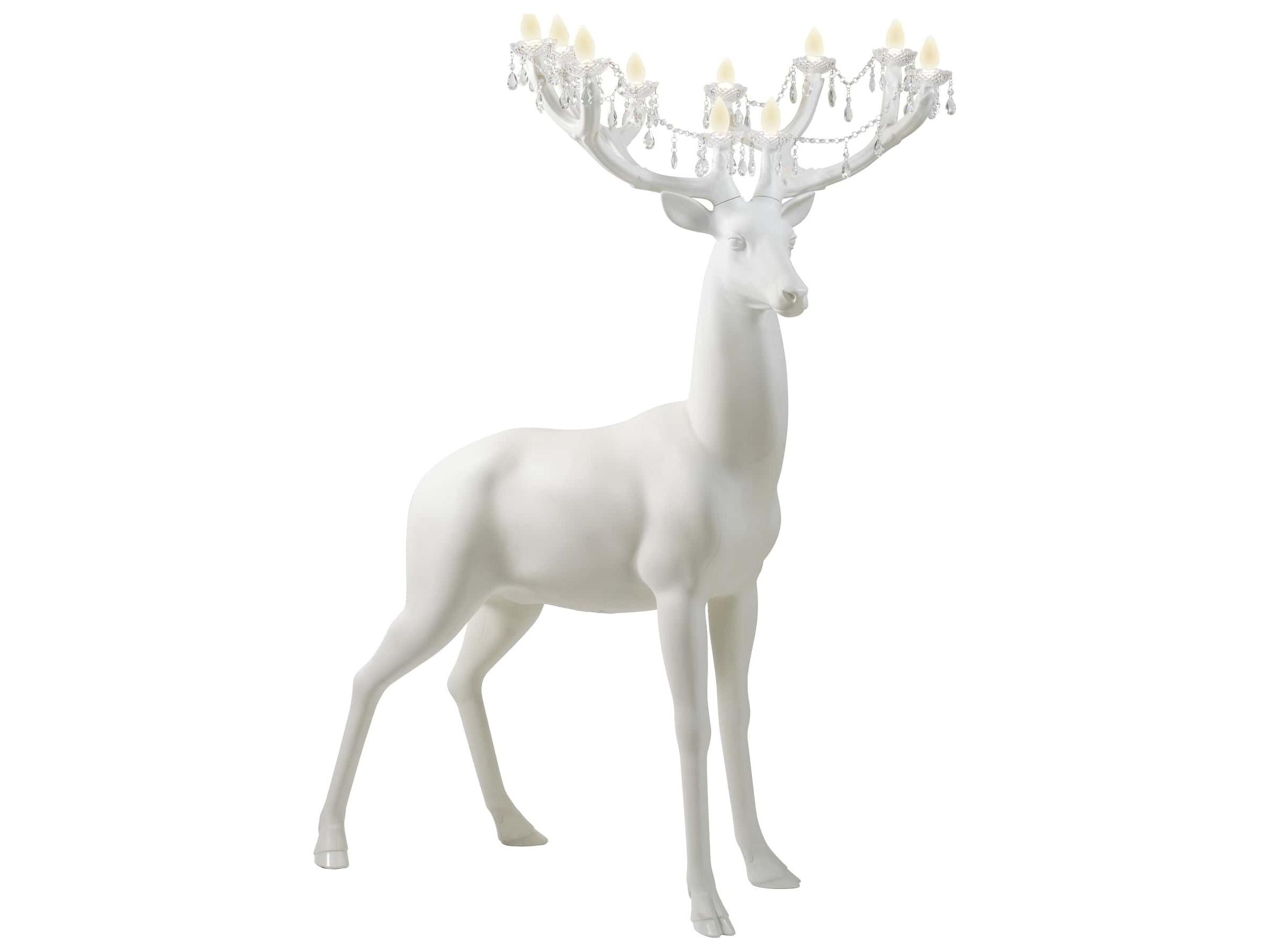 Qeeboo Sherwood White Floor Lamp